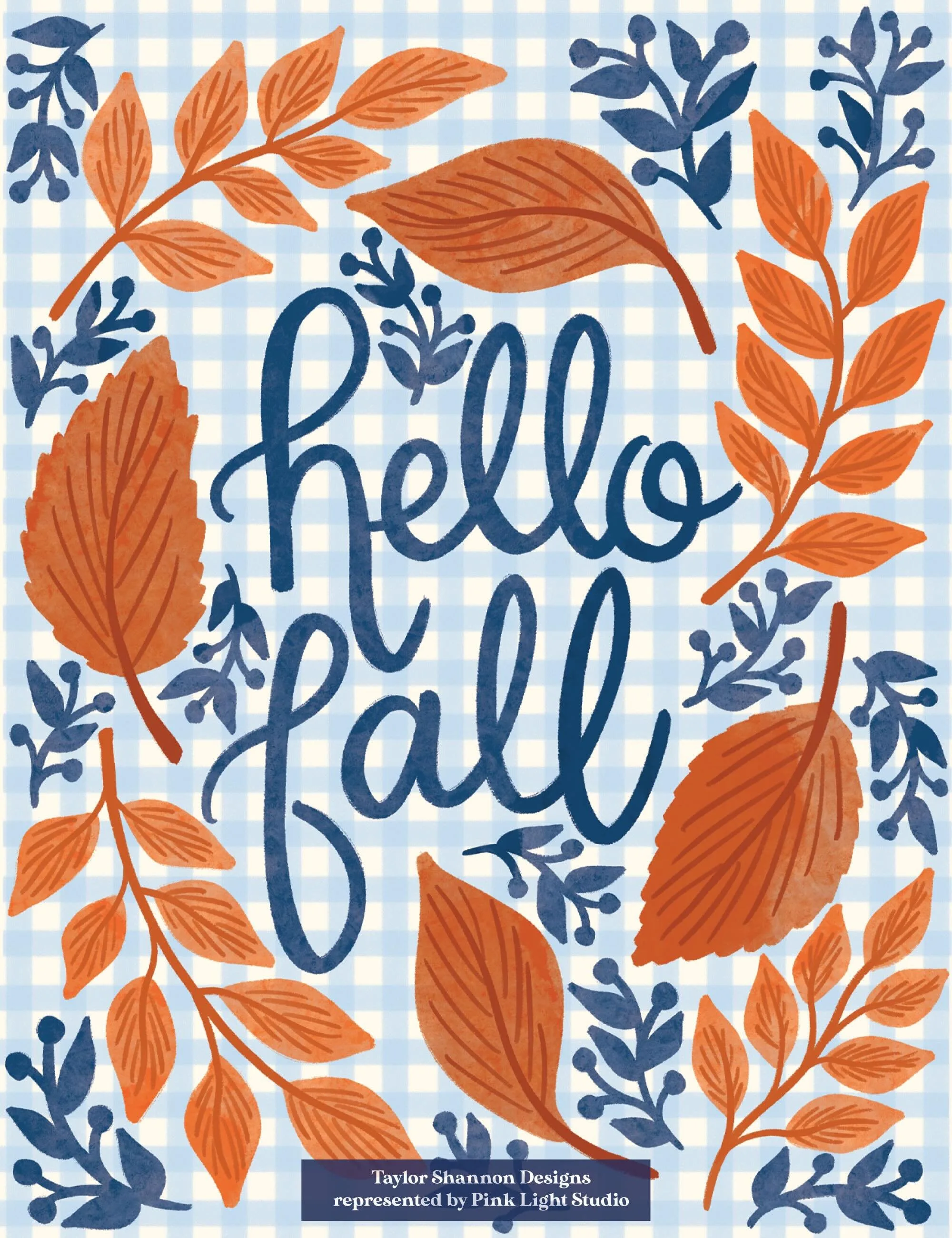 Some blue and orange fall for today! Love this color palette for fall 🍁
.
.
.
#surfacepatterndesigner #surfacedesigner #artlicensing #fabricdesigner #taylorshannondesigns