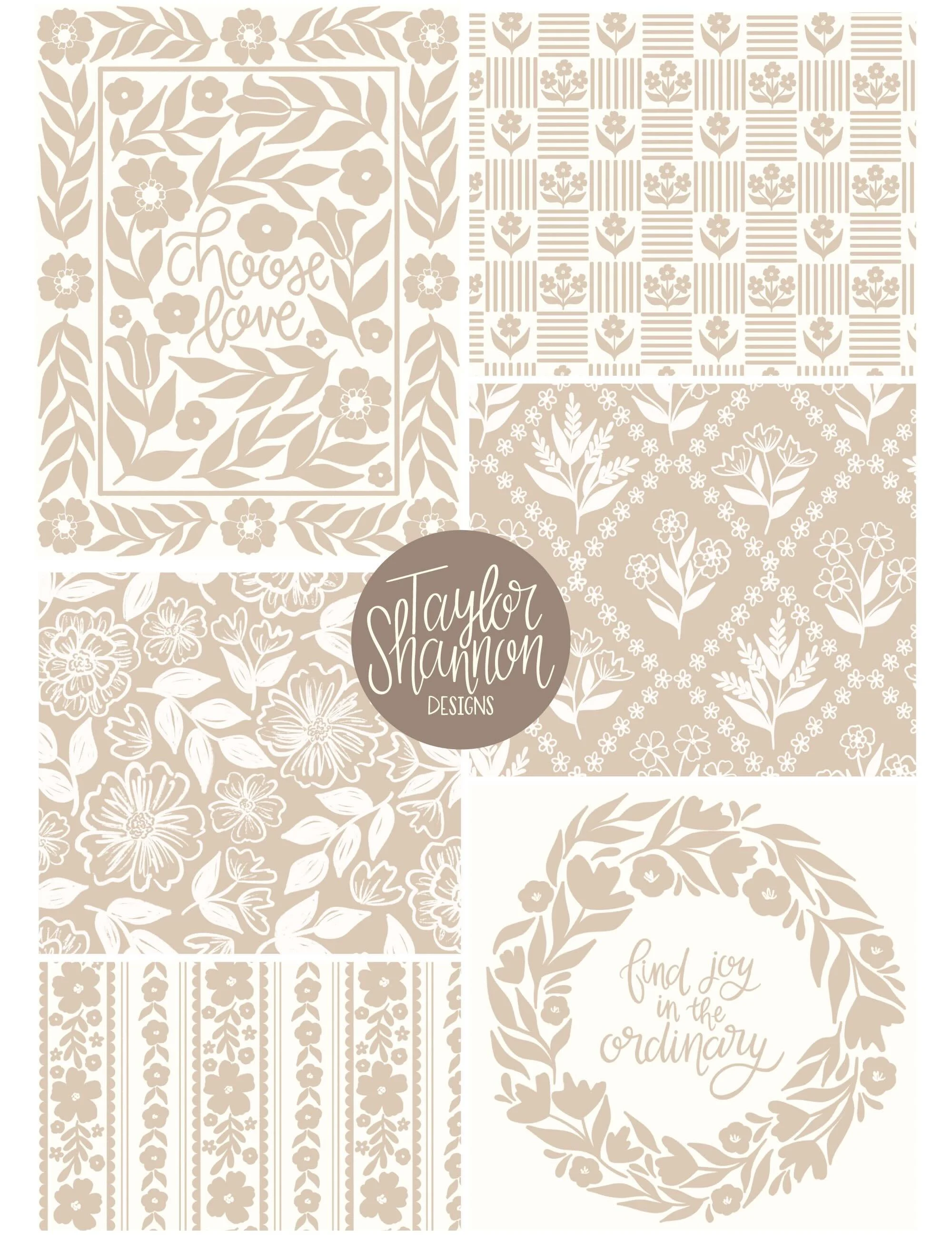 I love a good tonal collection. These designs are calming and neutral and perfect for wallpaper, home decor, and stationery 
.
.
.
#artlicensing #surfacepatterndesigns #surfacedesign #homedecor #wallpaper