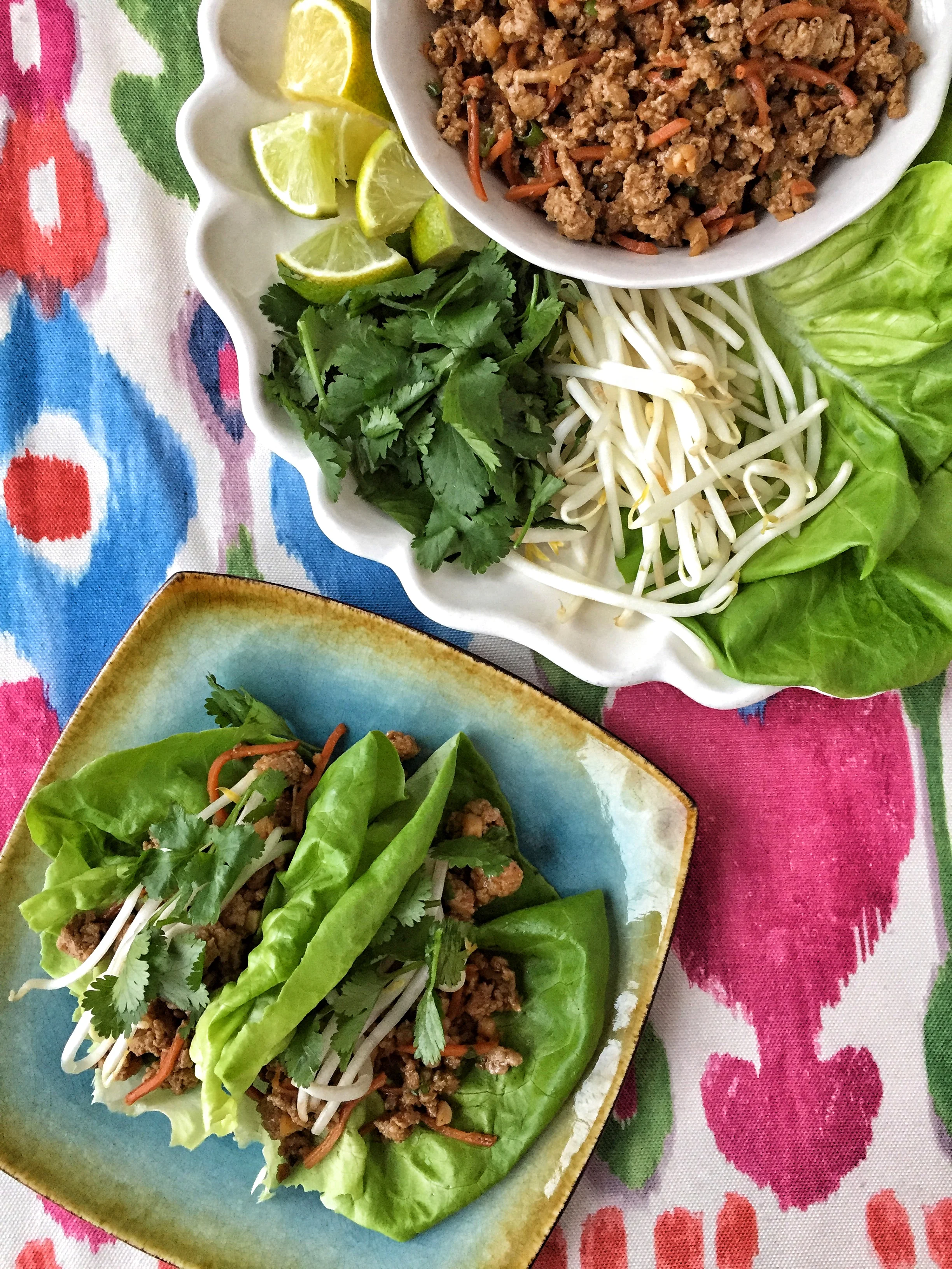 ASIAN LETTUCE WRAPS