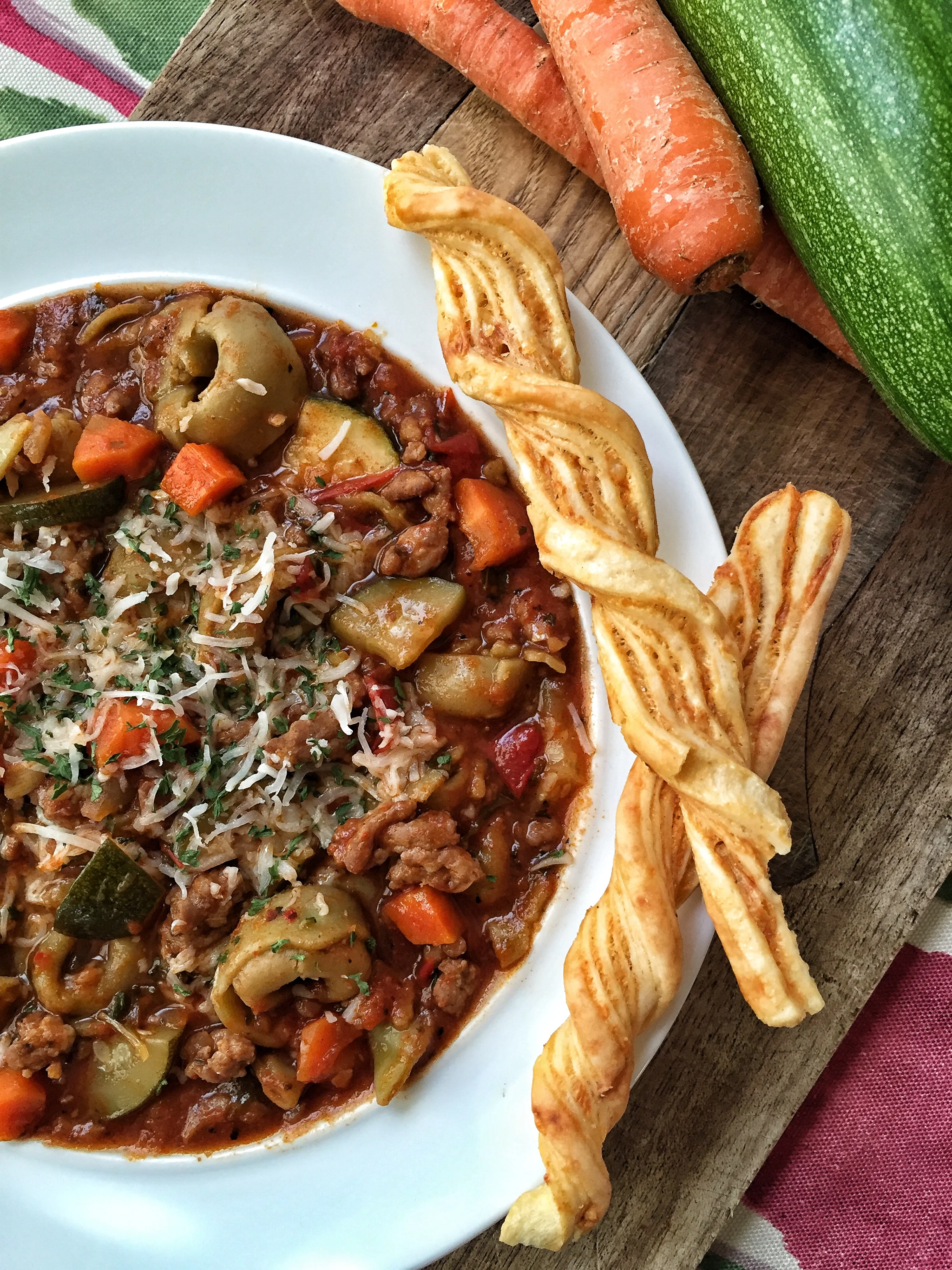 ITALIAN SAUSAGE TORTELLINI SOUP