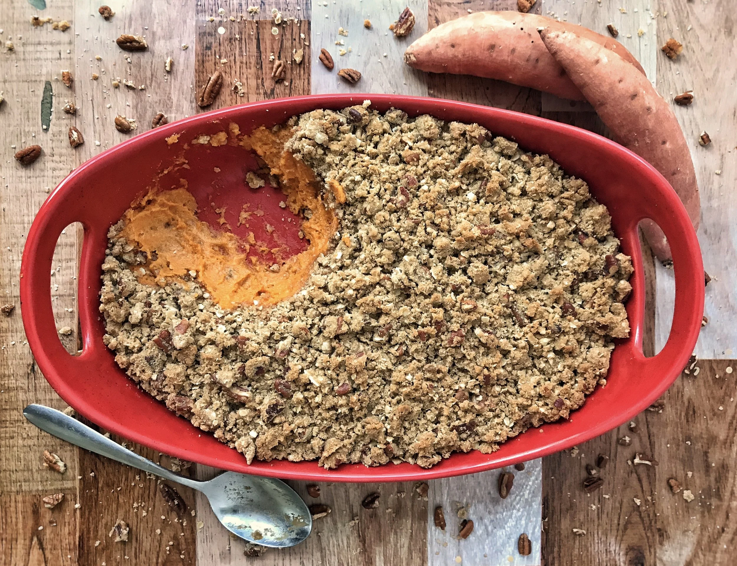 SWEET POTATO PECAN CRISP