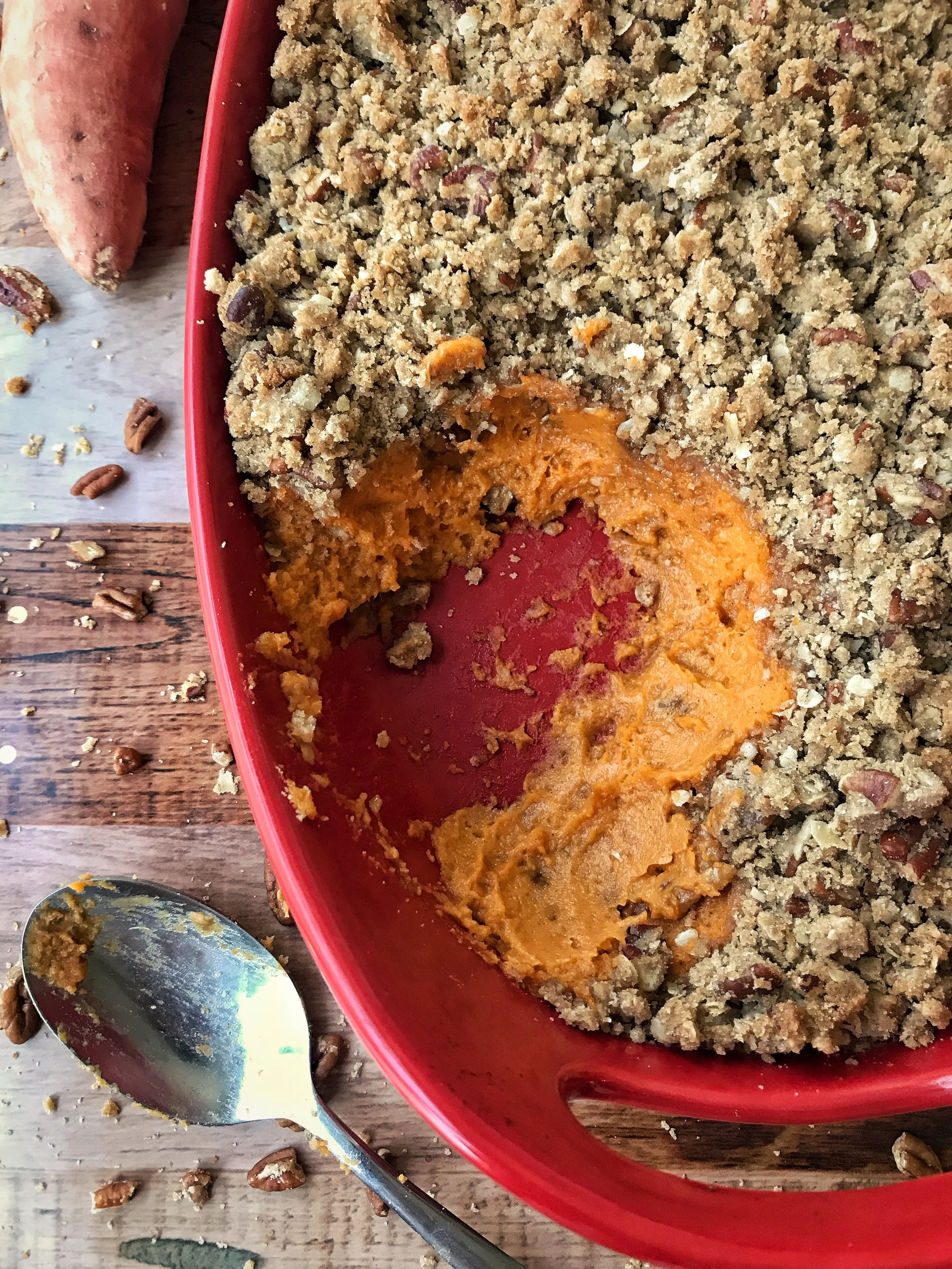 SWEET POTATO PECAN CRISP