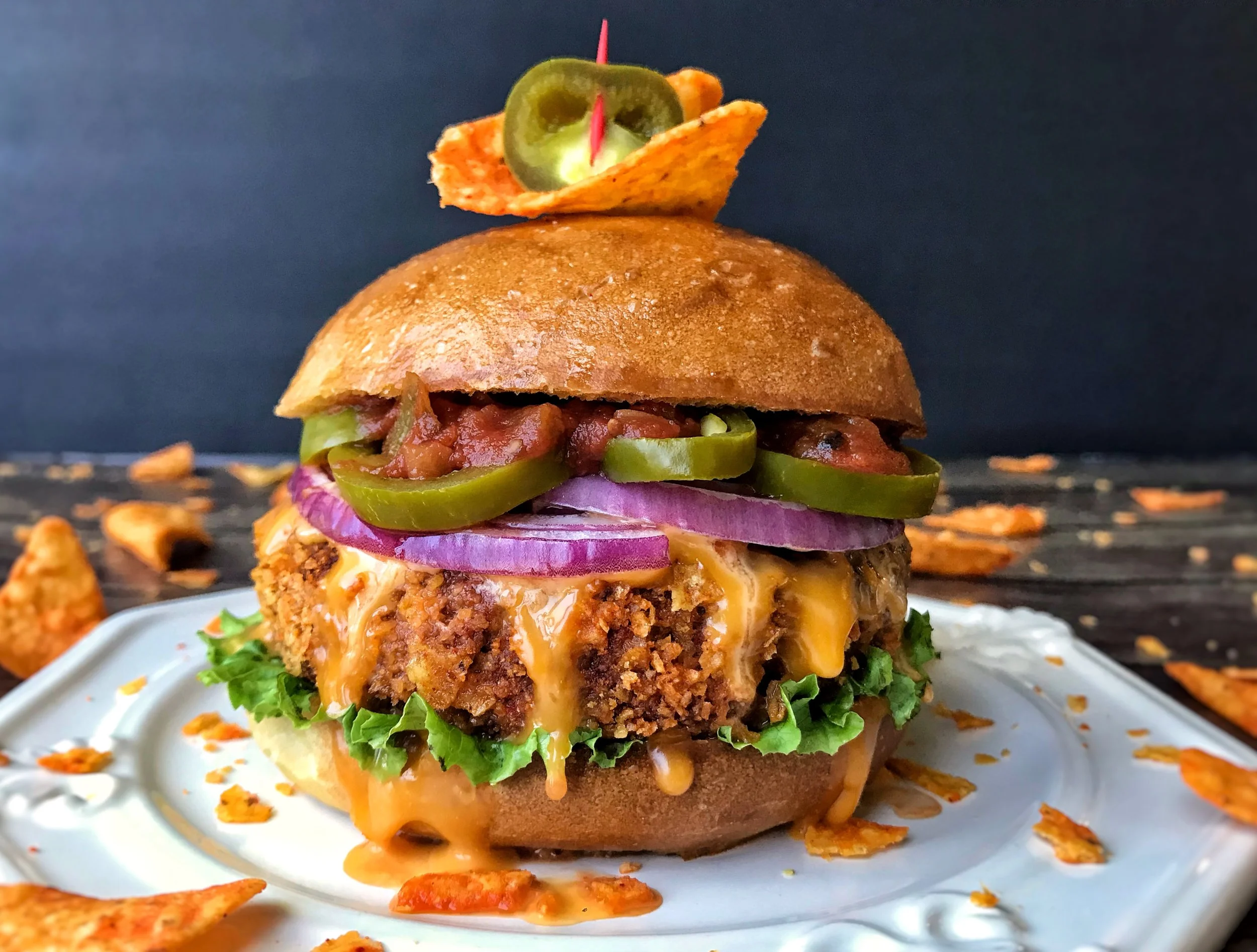 DORITOS NACHO BURGER — SPOON & SWALLOW