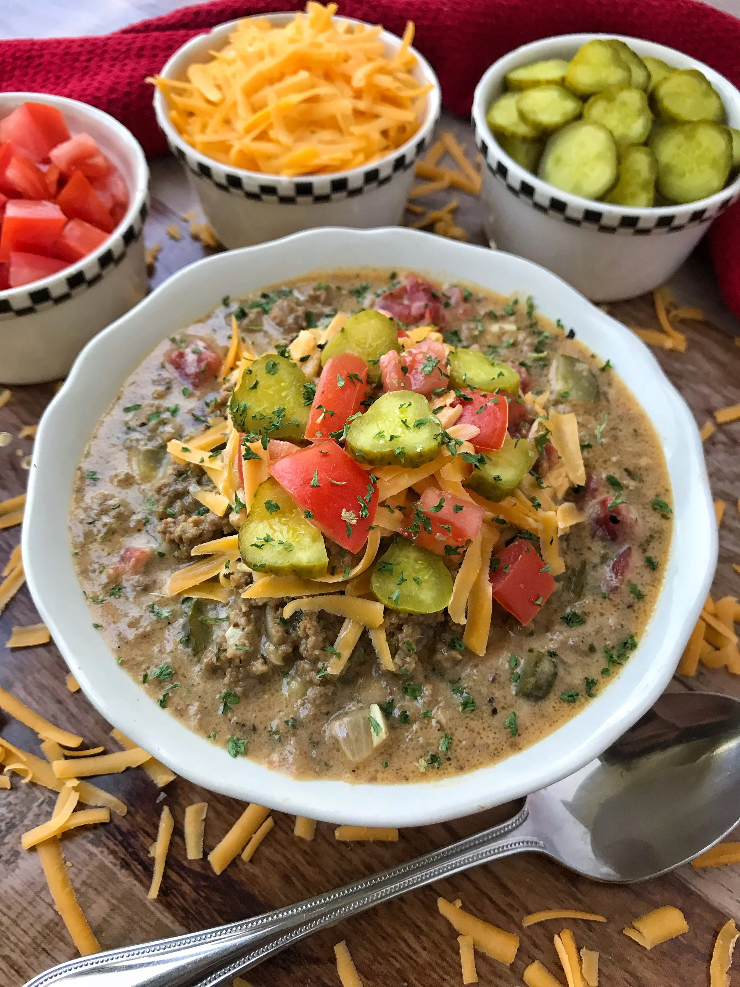 CHEESEBURGER SOUP