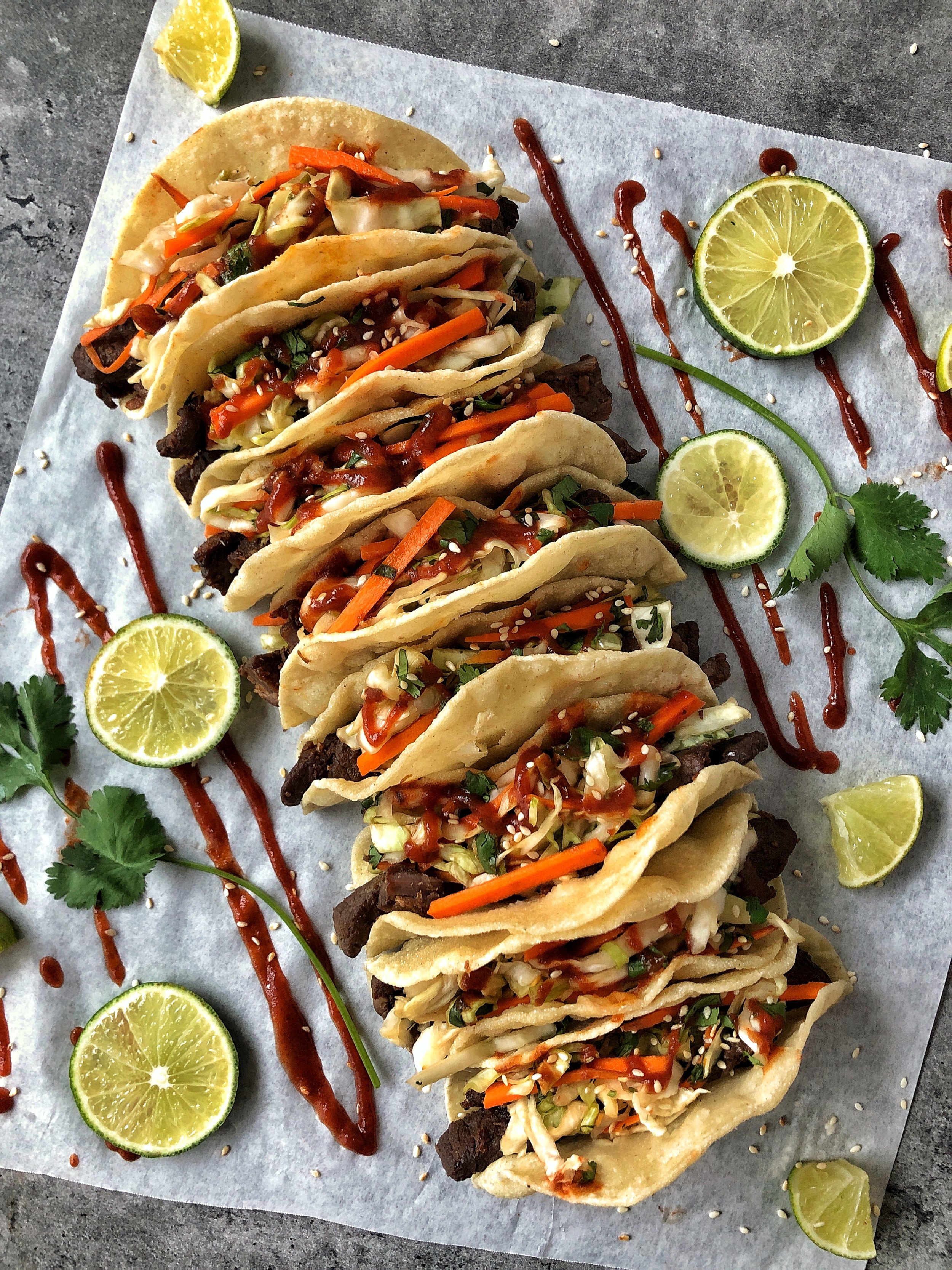 ASIAN TACOS