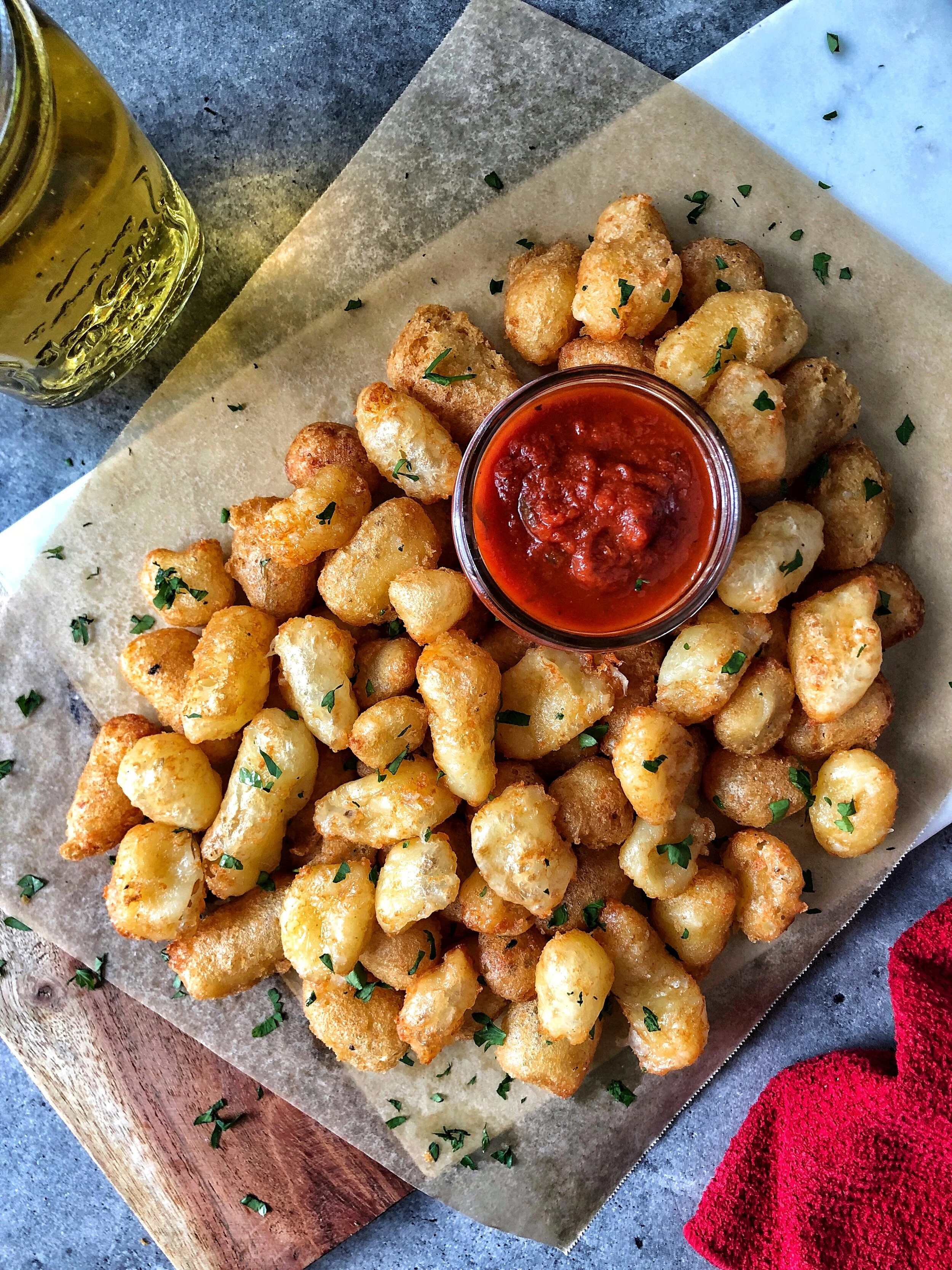 CHEESE CURDS