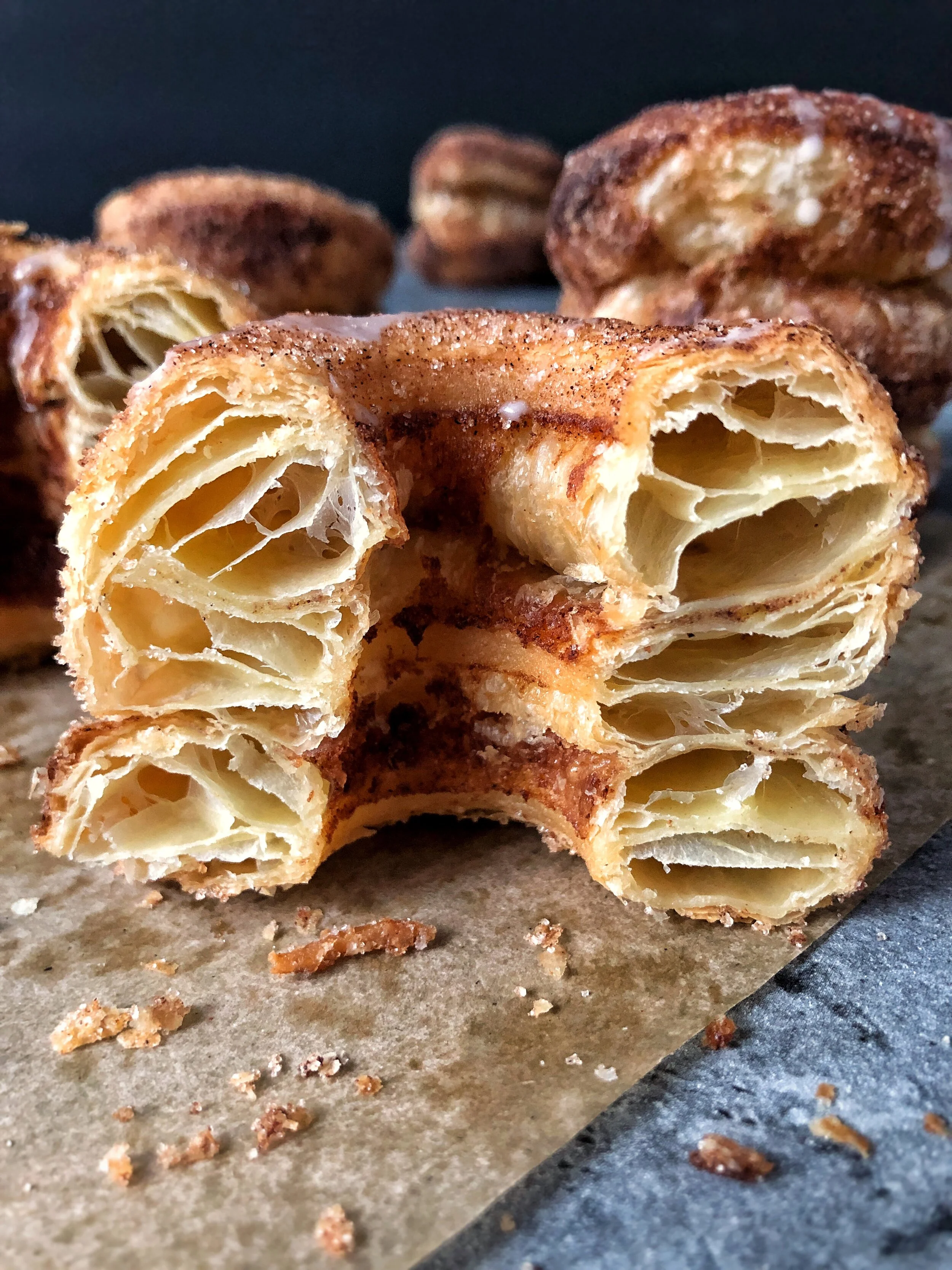 PUFF PASTRY CRONUTS