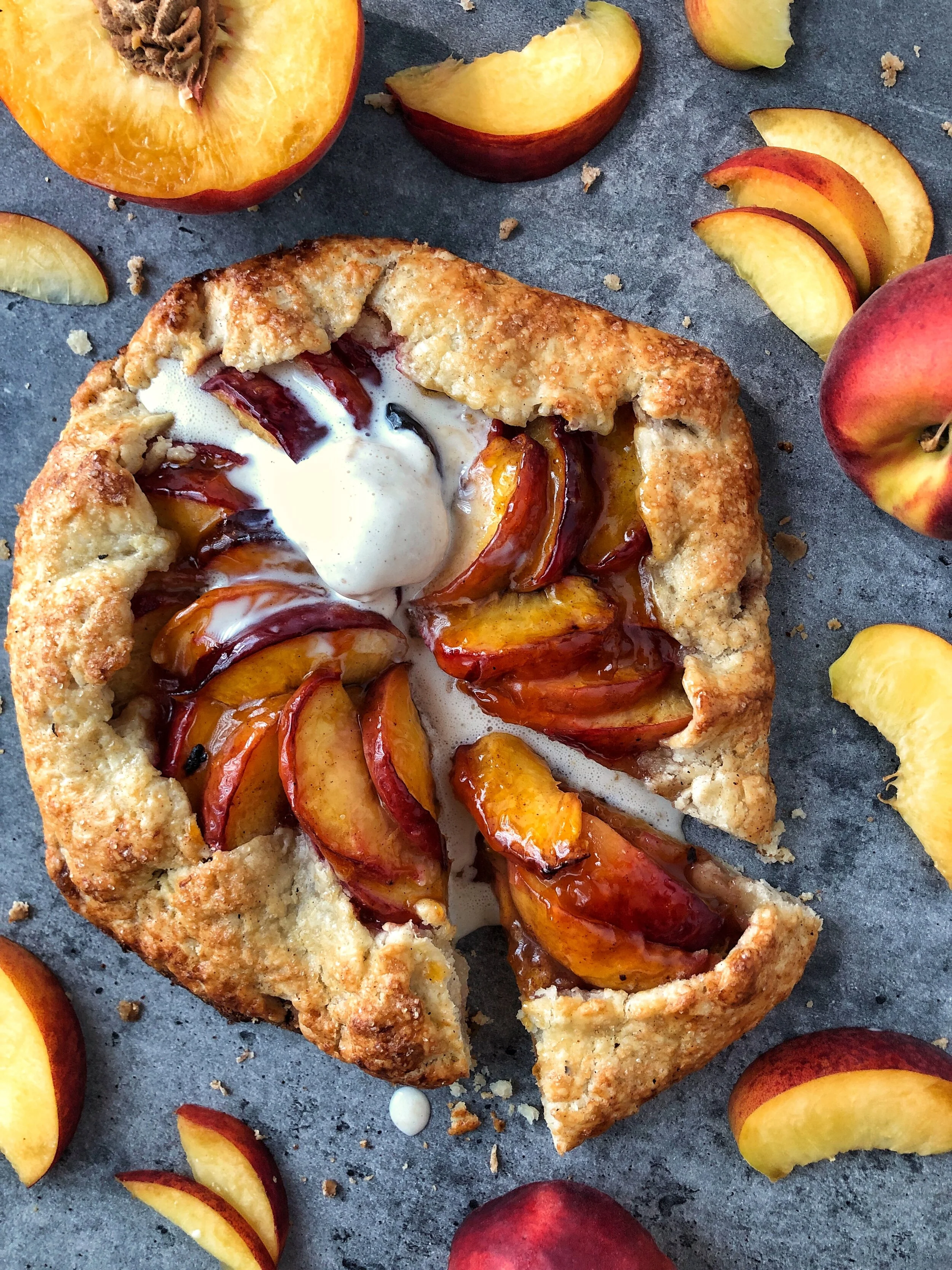 PEACH GALETTE