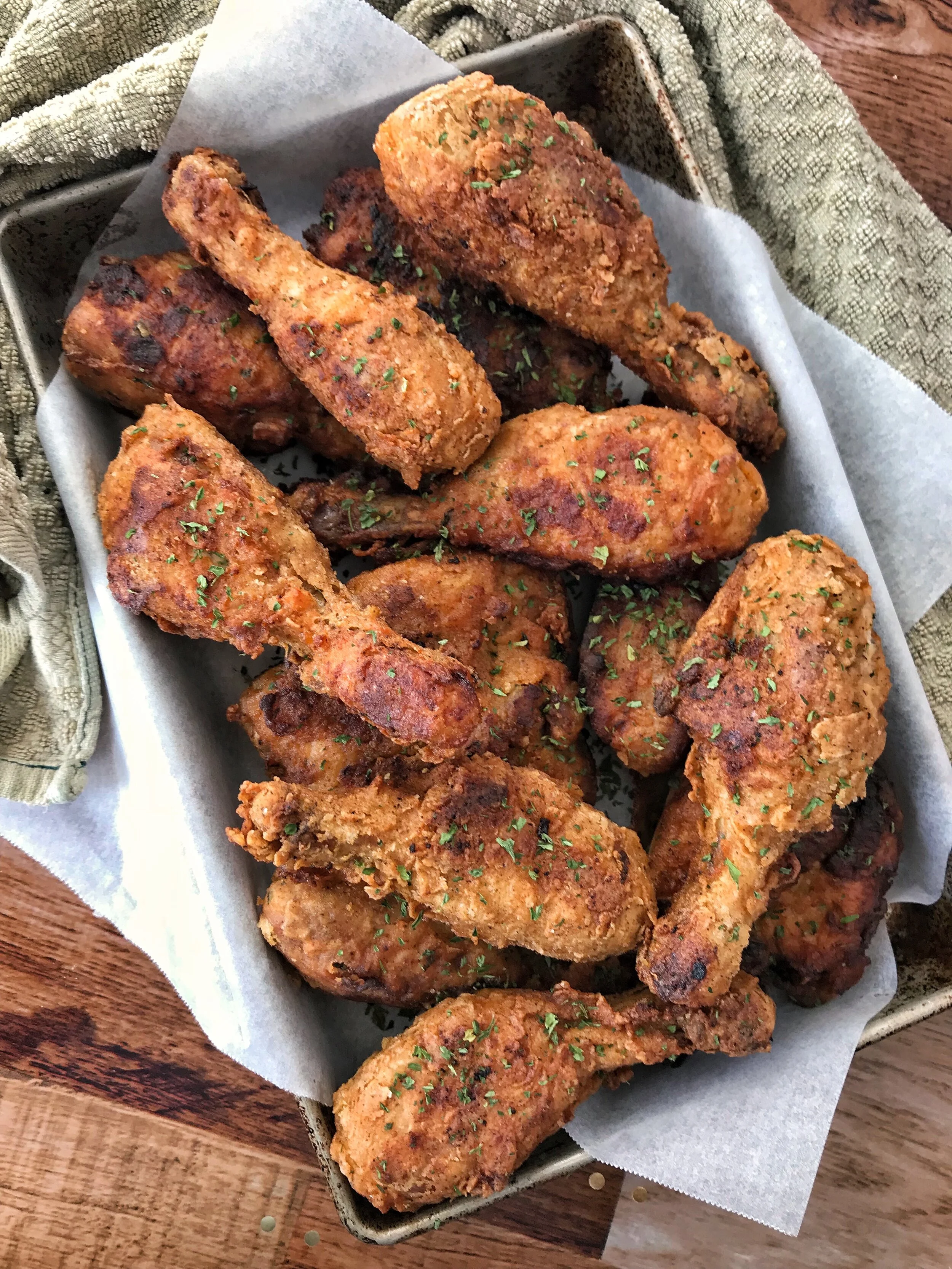 TWICE COOKED FRIED CHICKEN