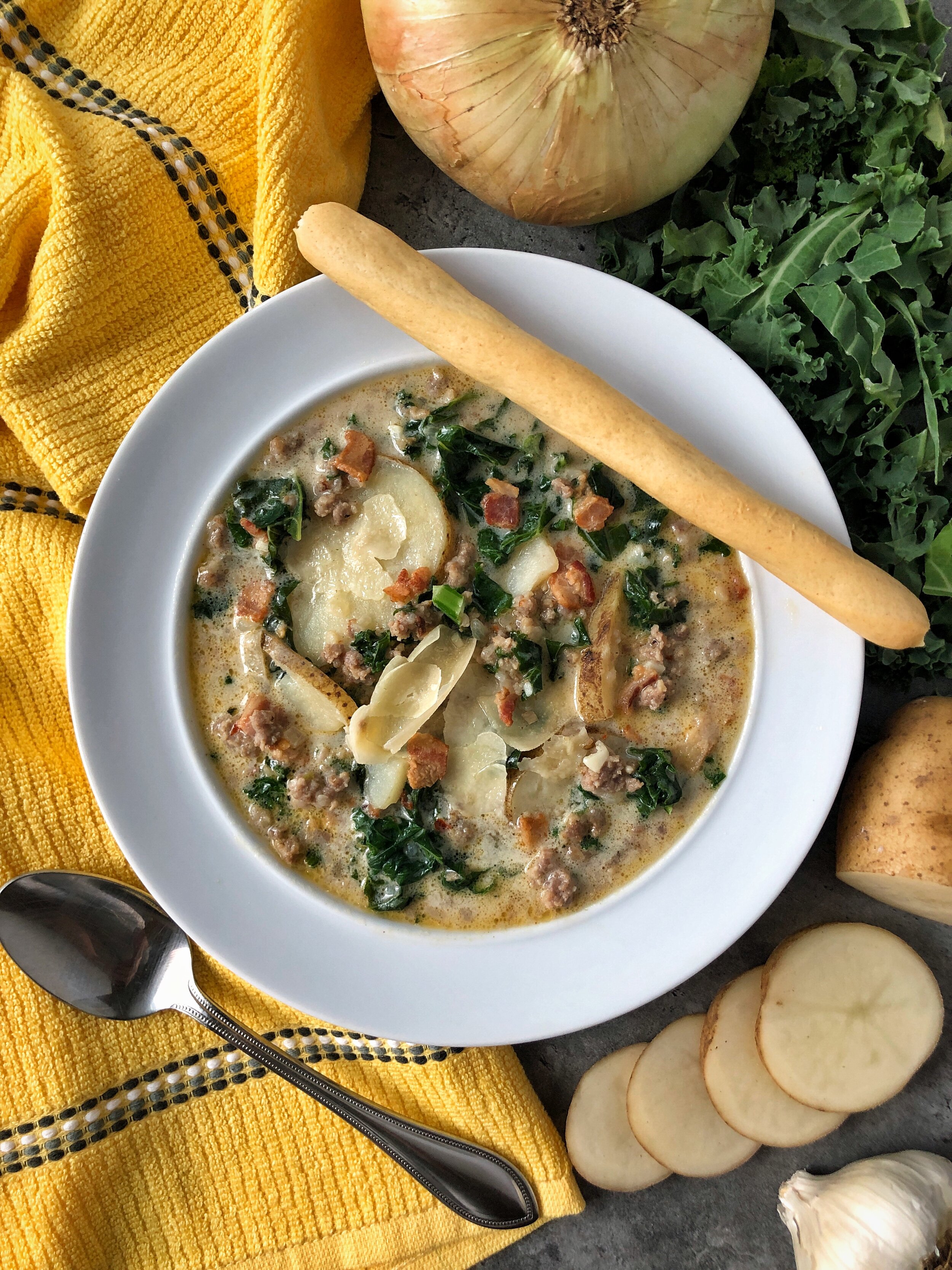 ZUPPA TOSCANA SOUP — SPOON & SWALLOW