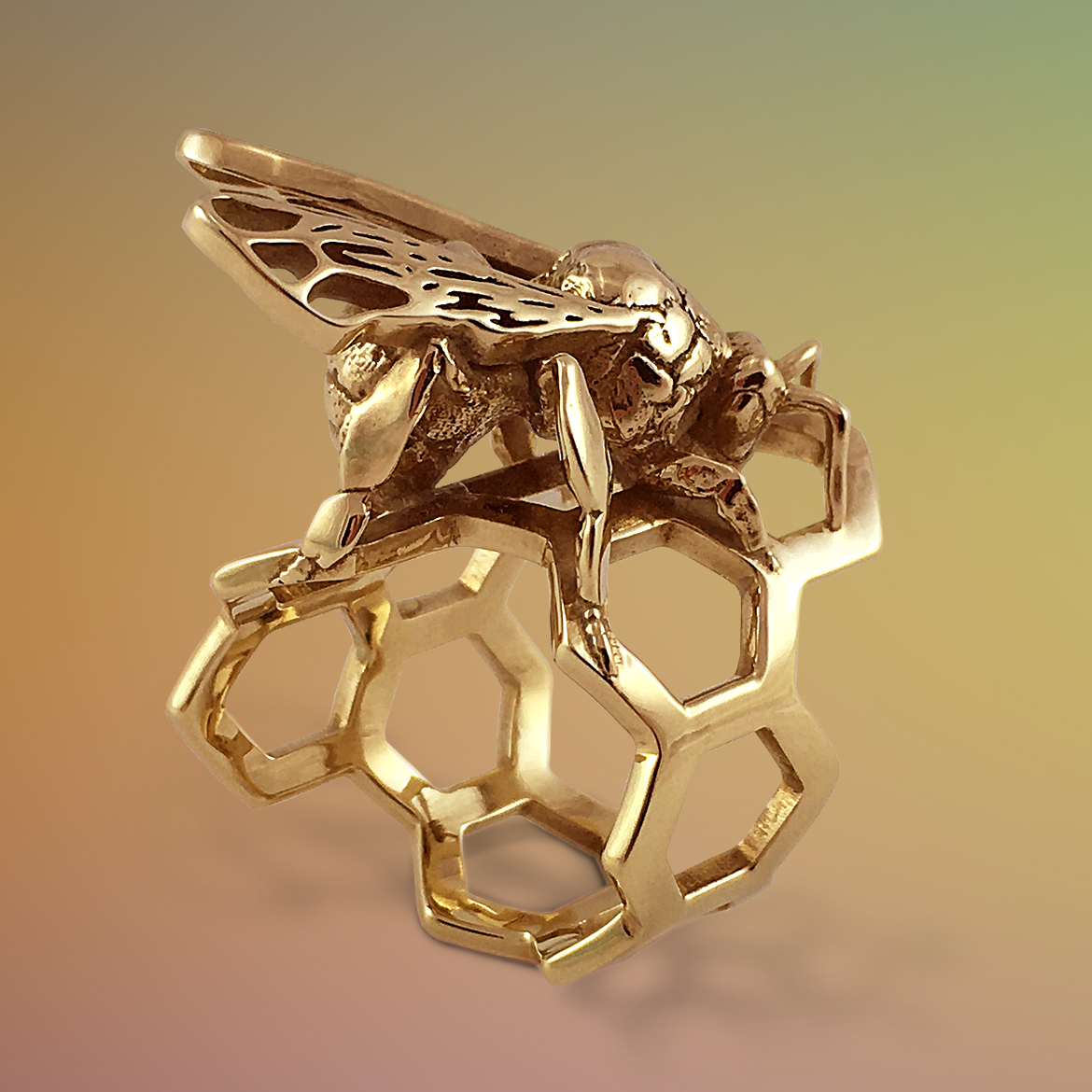 Western Honey Bee Ring
