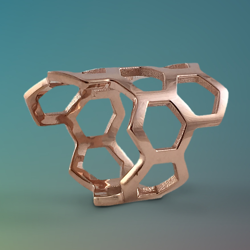 HONEYCOMB RING