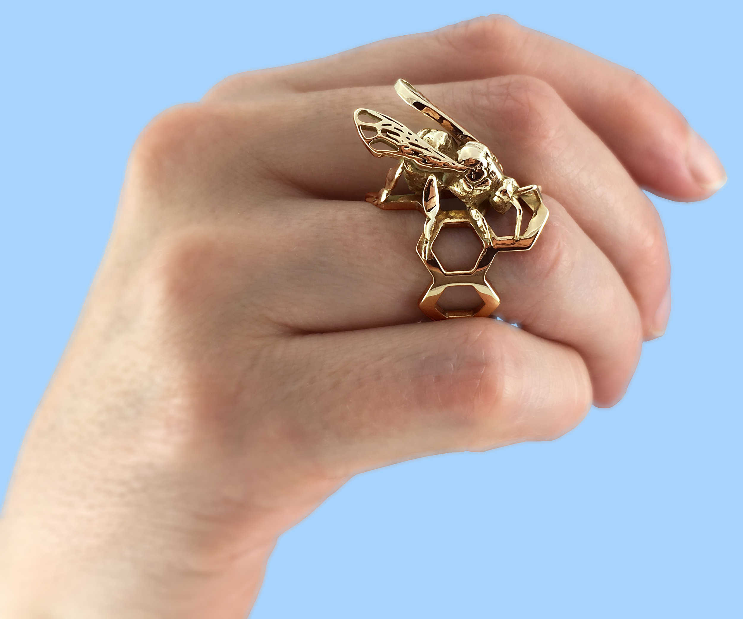 HoneyBeeRingOnHand.jpg