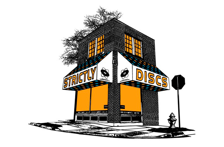    Strictly Discs &nbsp; 1900 Monroe St, 259-1991 New and used CDs &amp; vinyl, rare collectibles &amp; free overnight special order service.  