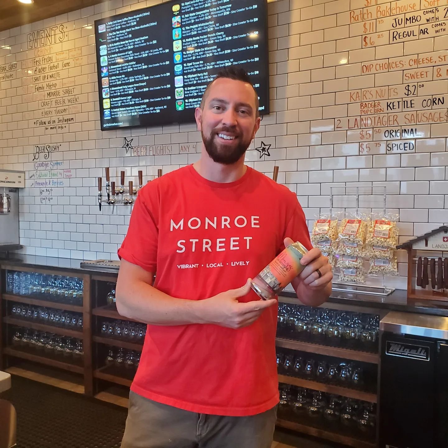 #MonroeStreetCraftBeerWeek is just a couple weeks away! Join us October 21st - October 27th. We have so much in store for you, including a special tapping of #MangosOnMonroe hard seltzer @garthsbrewbar on October 25th. Check the link in our bio for m
