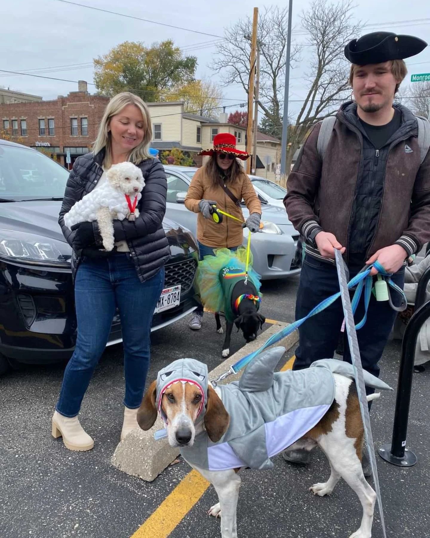 There are still tickets available for dogs 🐶 to participate in the #MonroeStreetDogCostumeParade! They are $15 each, with proceeds going to the Dane County Humane Society. Every dog will receive a canine treat at Chocolate Shoppe Ice Cream, and a &l