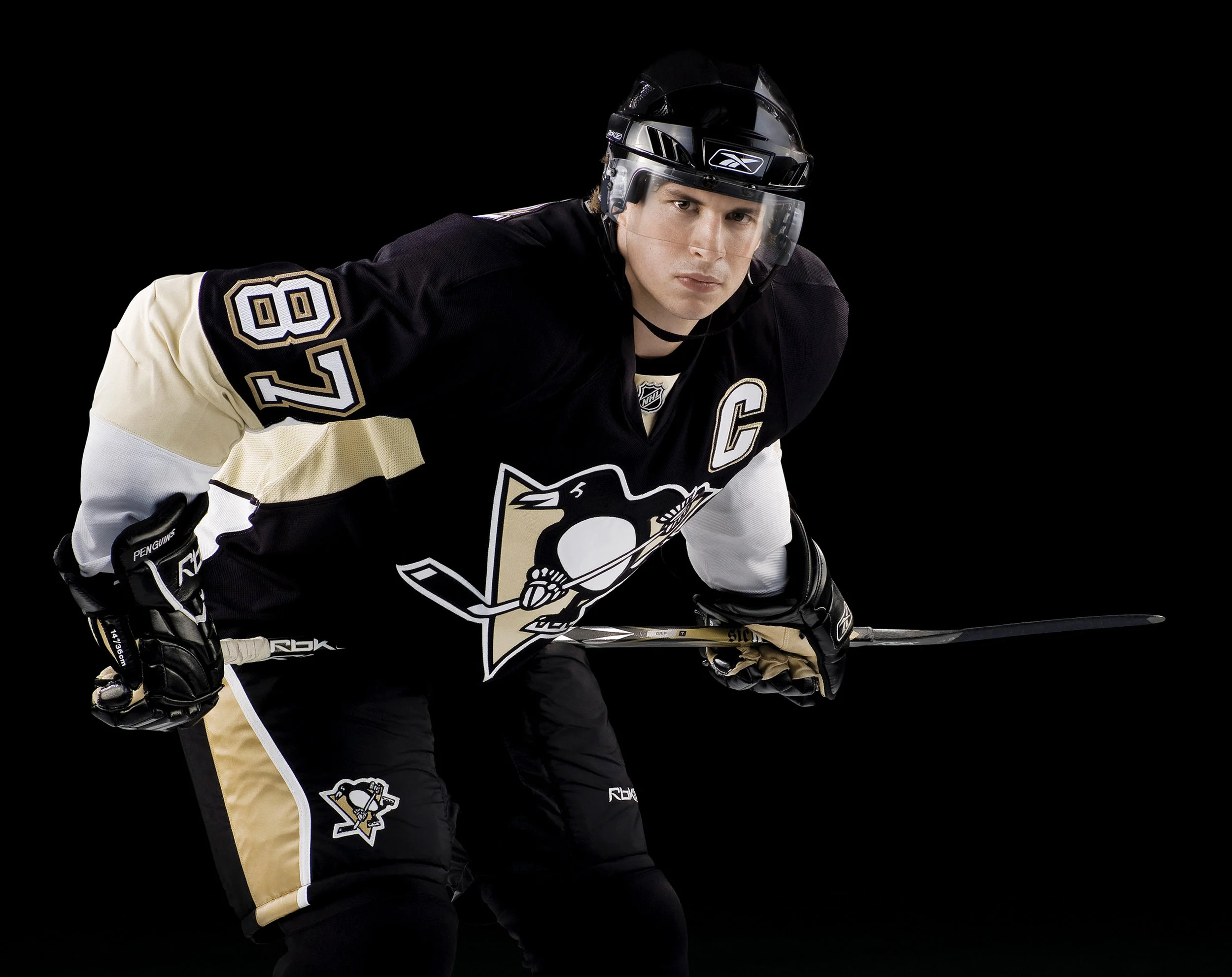 SYDNEY CROSBY Client: Reebok CCM Agence: Produktions K Création: Sébastien Darche Photo: Alain Desjean Retouche photo: Claude Lafrance