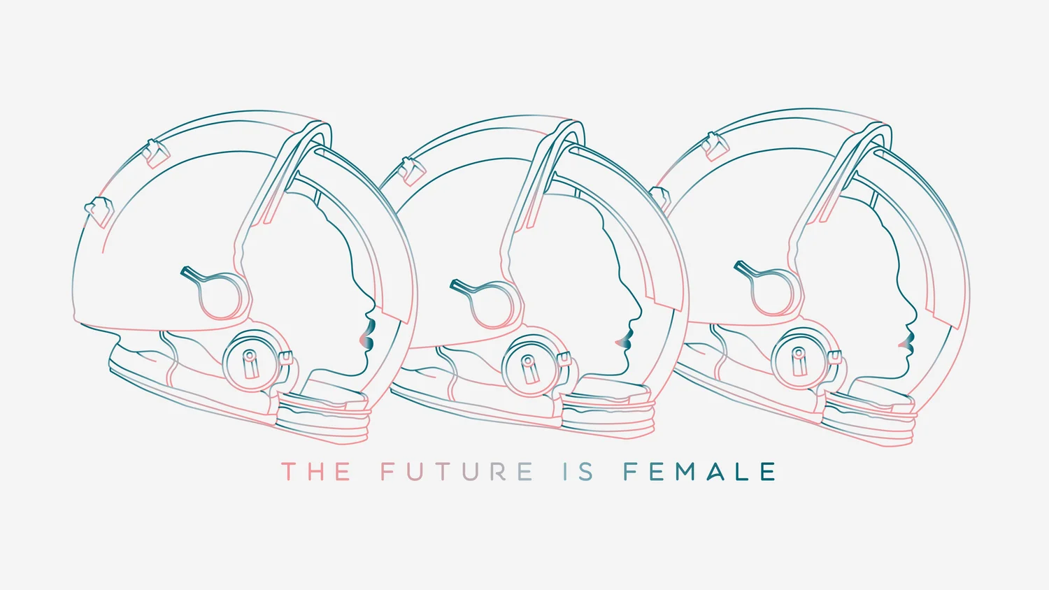 Future is Female II — Rachael Olek Illustration \u0026 Design, image size:1500x844