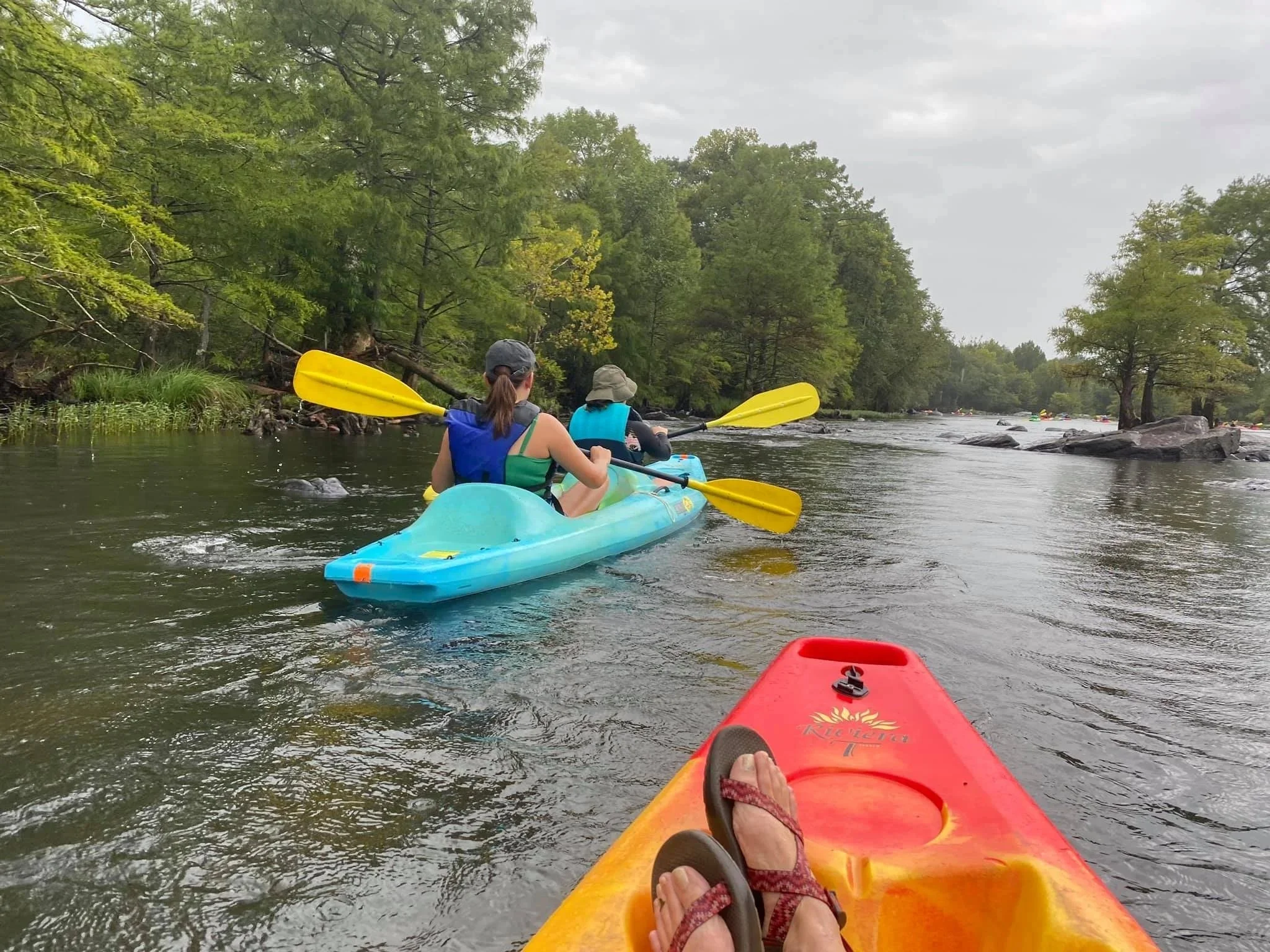 Kayaking in Broken Bow