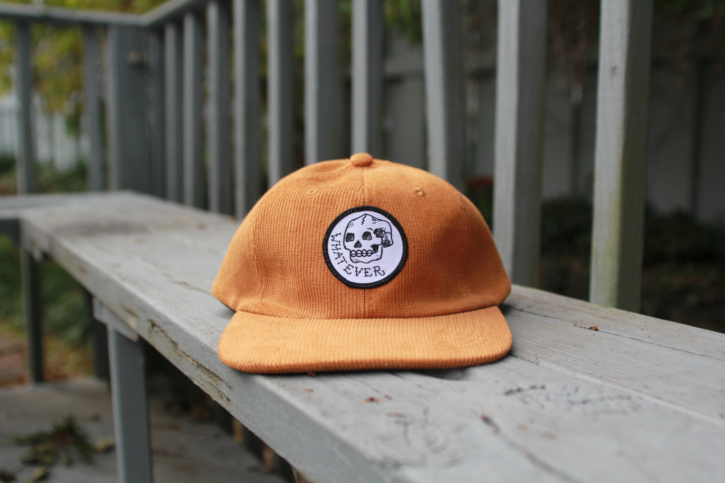 Rust Whatever Skull 6 panel