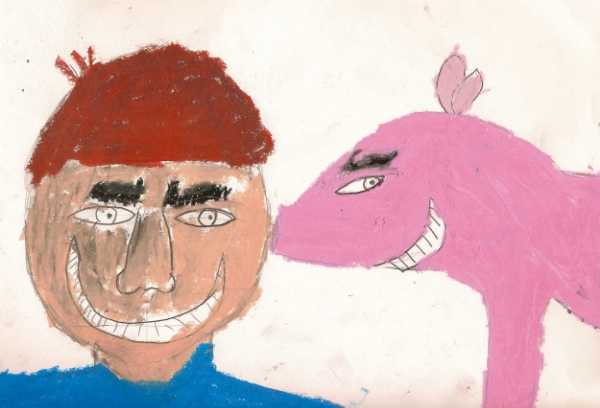 "Conspirin' with a pig" - Believe me if I had a rational explanation I'd give it to you...