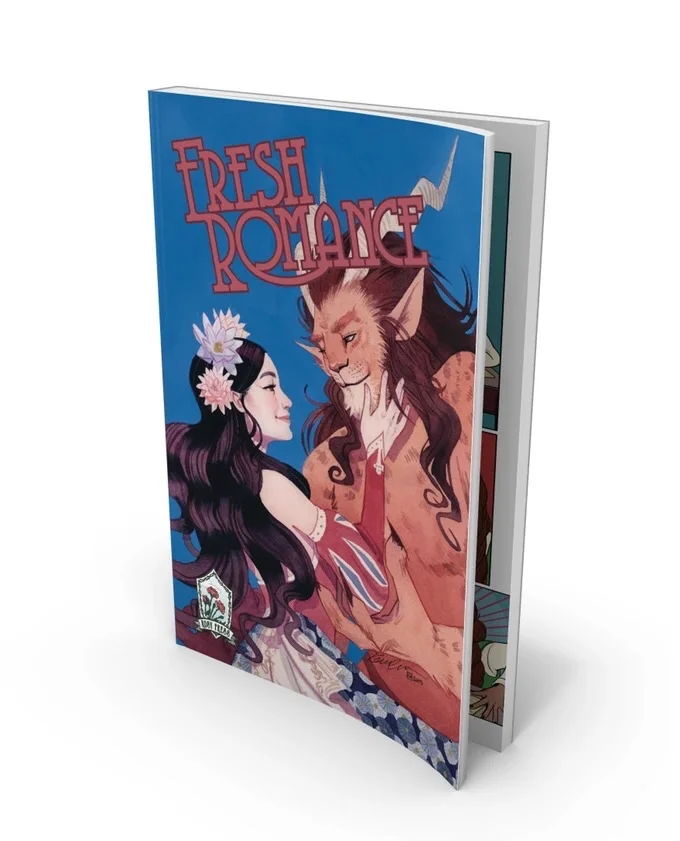 Fresh Romance from Rosy Press, one of the new generation of "crowdpresses." Artwork by Kevin Wada.