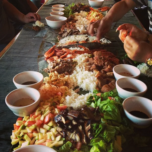Kamayan coming soon!! #kamayan #villamanila #filipinofood