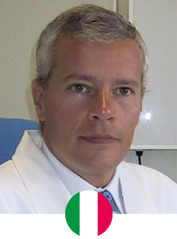 Prof. Fabio Santanelli di Pompeo was born in Naples and currently practices in Rome, Italy. From 2001 he holds the Chair of Plastic Surgery at University Sapienza of Rome, where he runs the University program for the Board in Plastic Surgery, and from 2003 is Head of Plastic Surgery Department at Sant'Andrea Hospital in Rome.