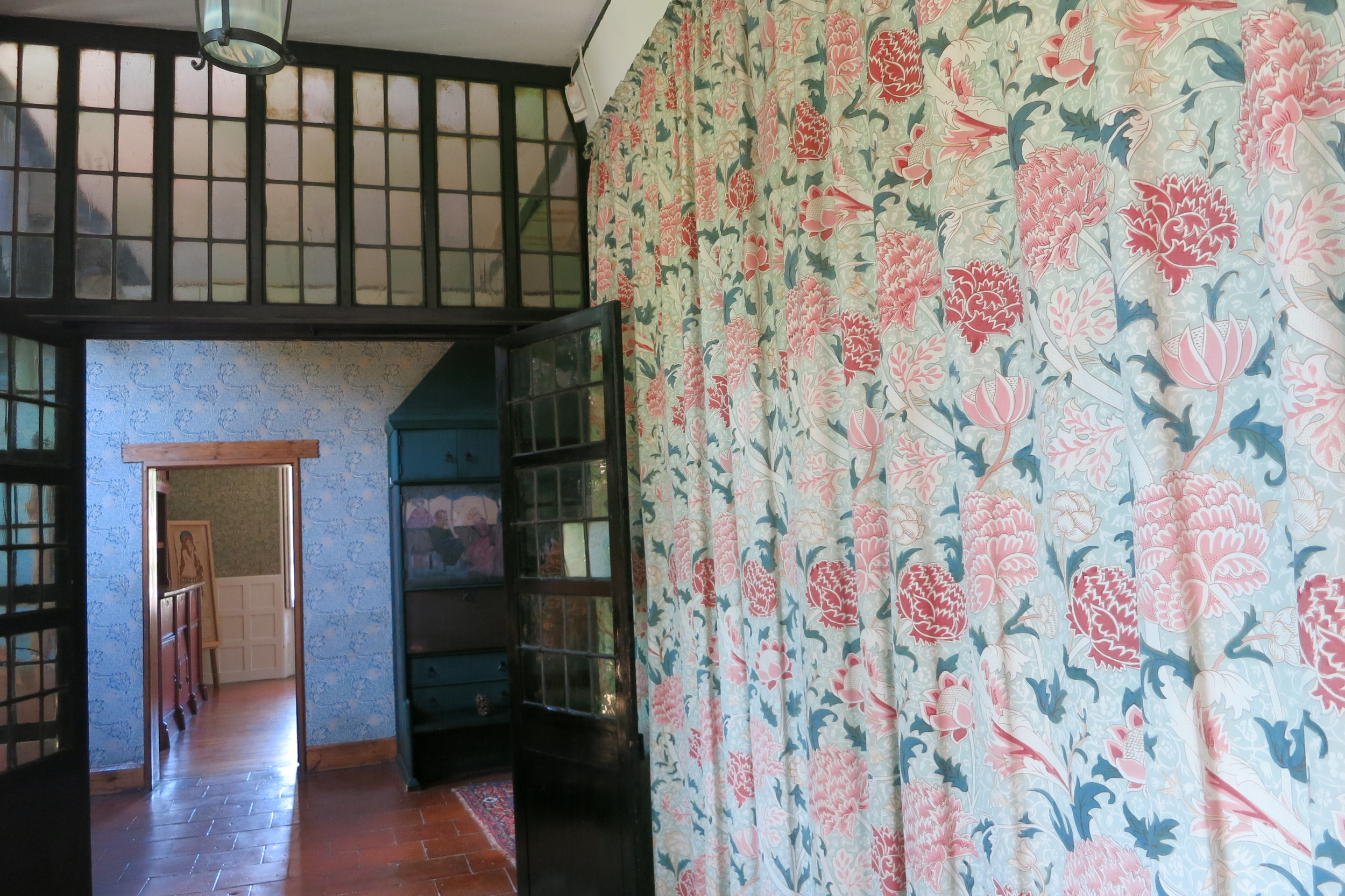 Interior view of William Morris's 'Red House'