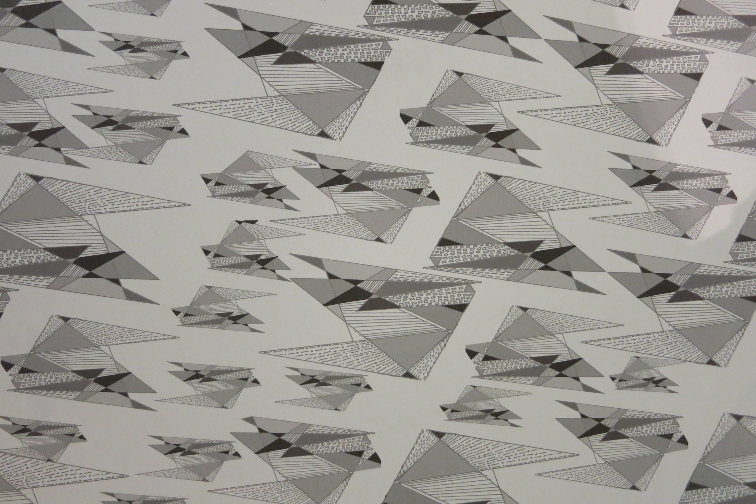 Blaithin Carline 'Abstract Skylines' - printed and supported by Graham & Brown