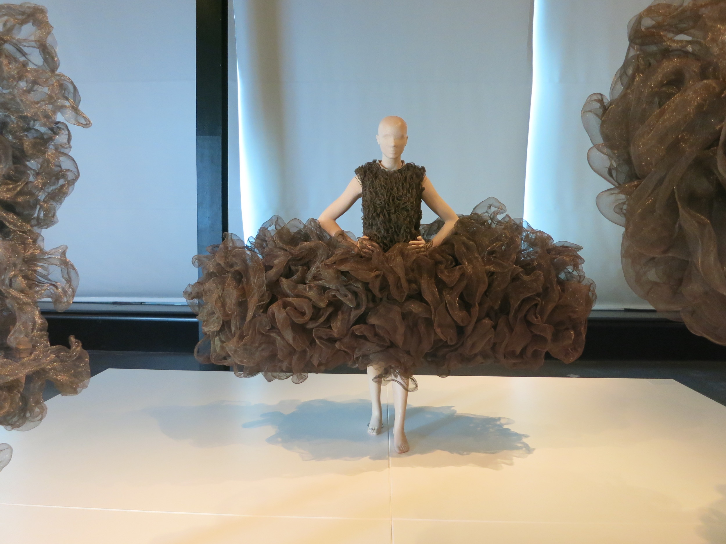 Iris van Herpen exhibition at the Calais Lace Museum 2013 - 'REFINERY SMOKE' 2008