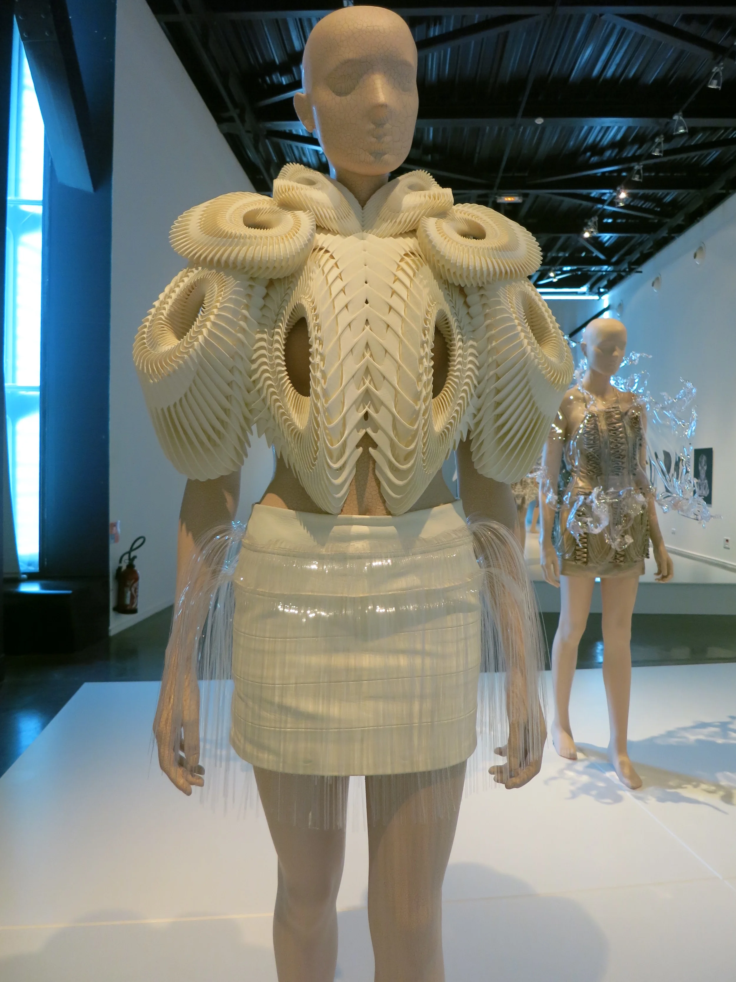Iris van Herpen exhibition at the Calais Lace Museum 2013 - 'CRYSTALLIZATION' 2010