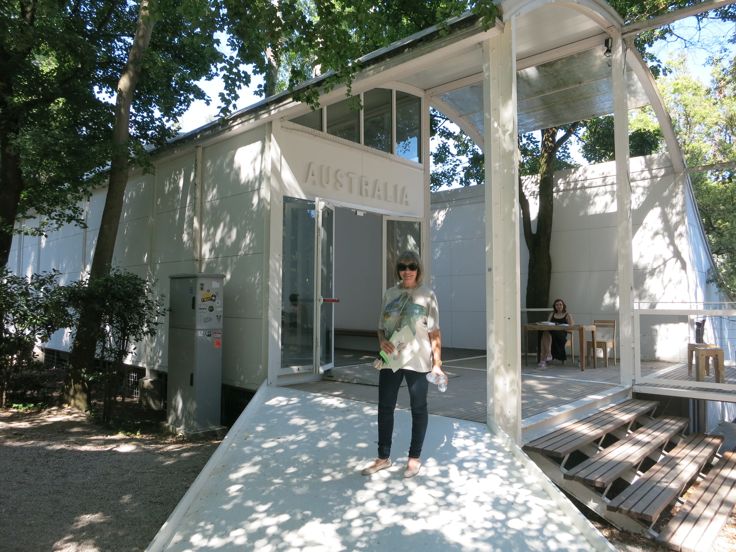 The Philip Cox designed Australian Pavilion in the Giardini, Venice. This has been replaced since 2013.