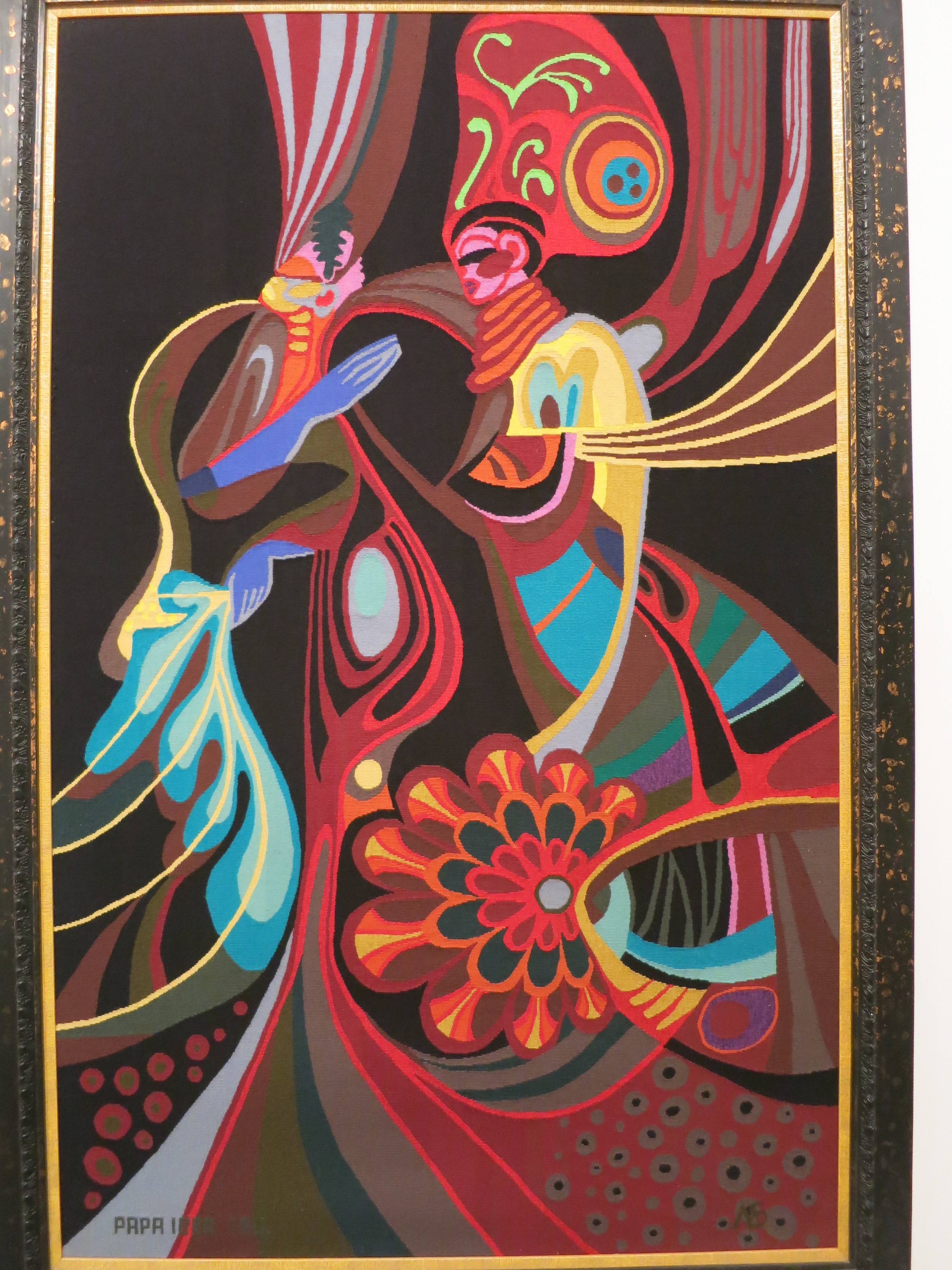 Papa Ibra Tall's tapestry in the Arsenale -55th Venice Biennale 2013