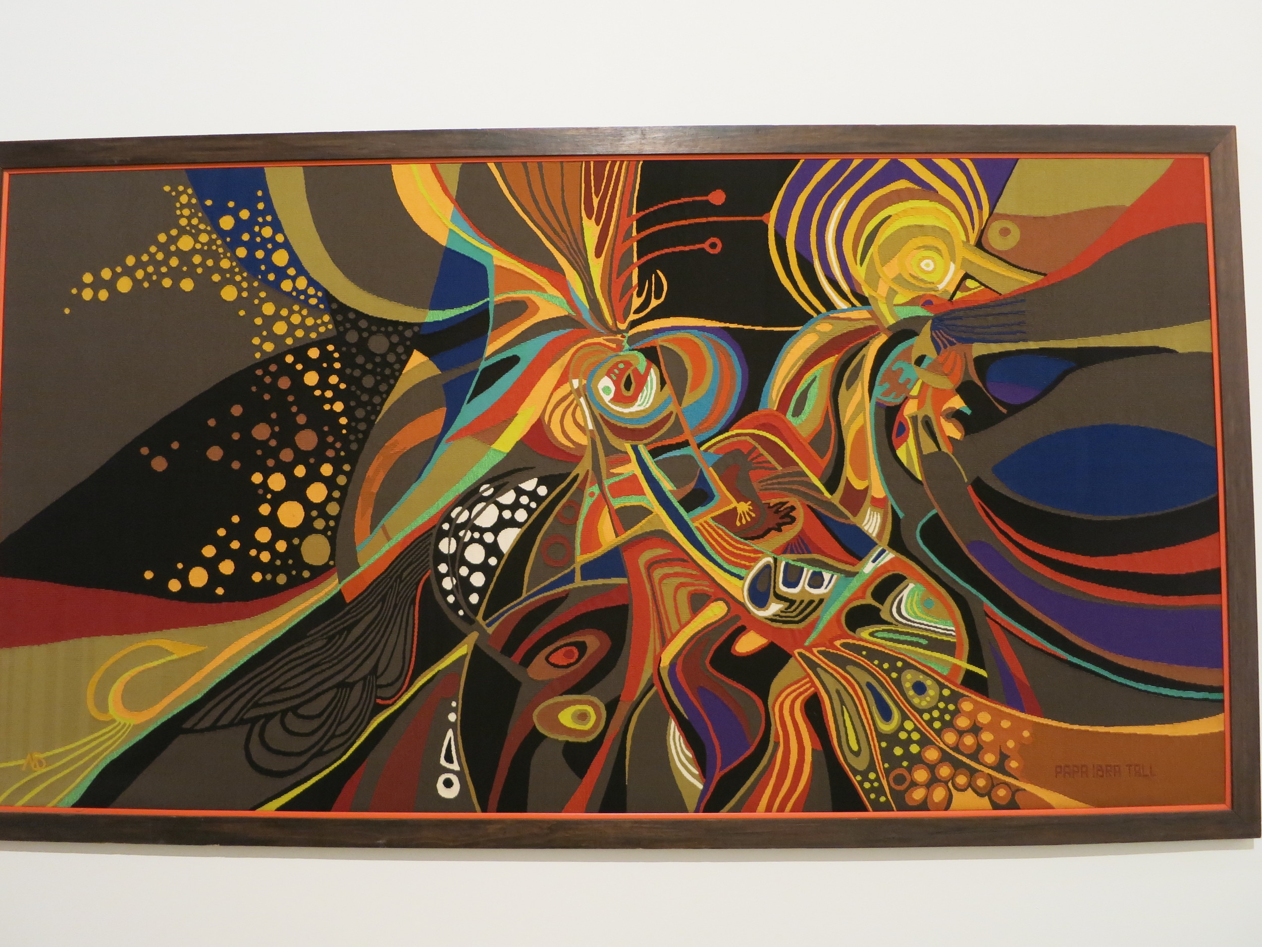 Papa Ibra Tall's tapestry in the Arsenale -55th Venice Biennale 2013