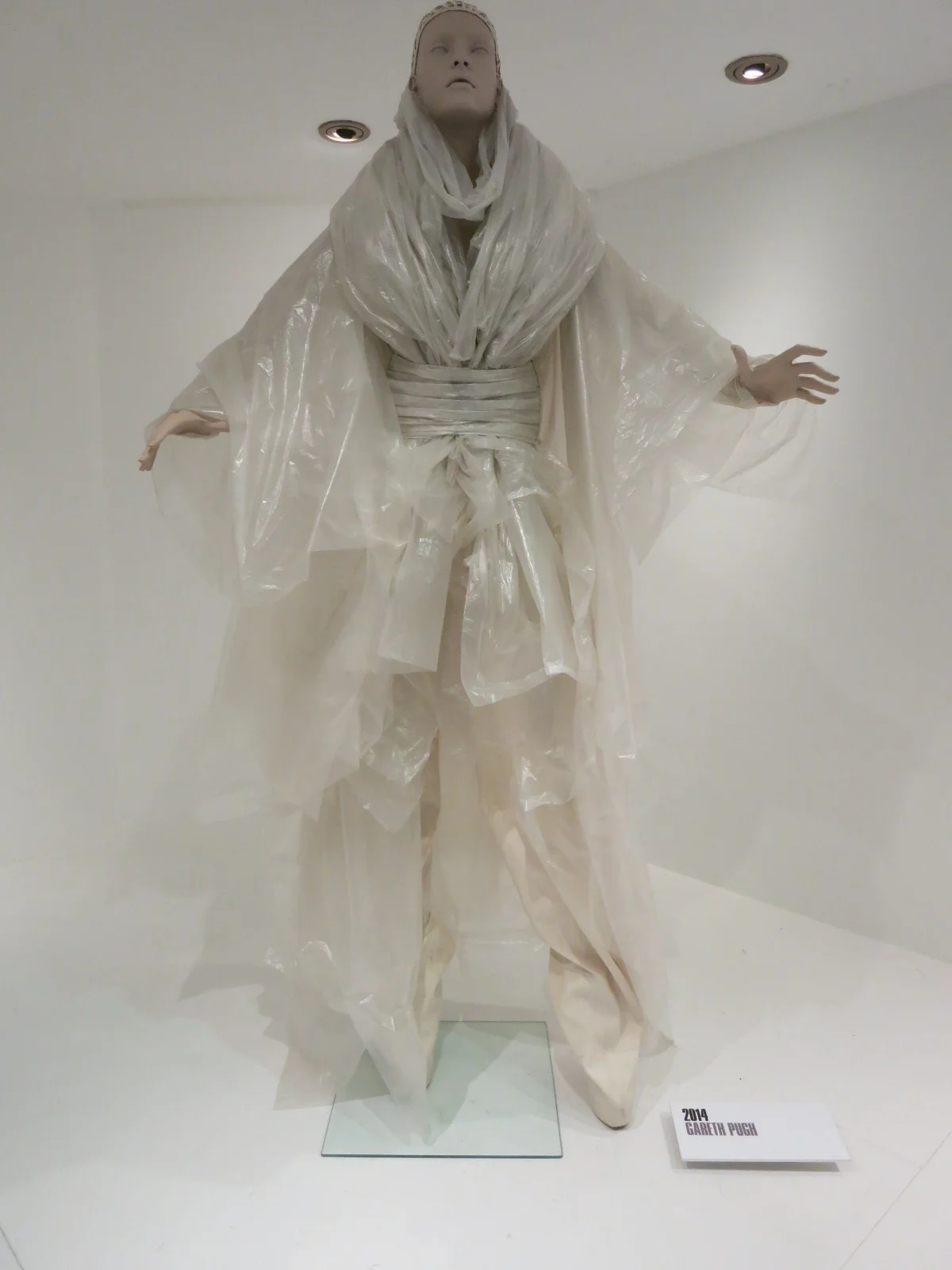 'Dress of the Year' Bath Fashion Museum - Gareth Pugh's plastic ensemble was Katie Grand's (editor-in-chief of LOVE' magazine) choice for 2014.