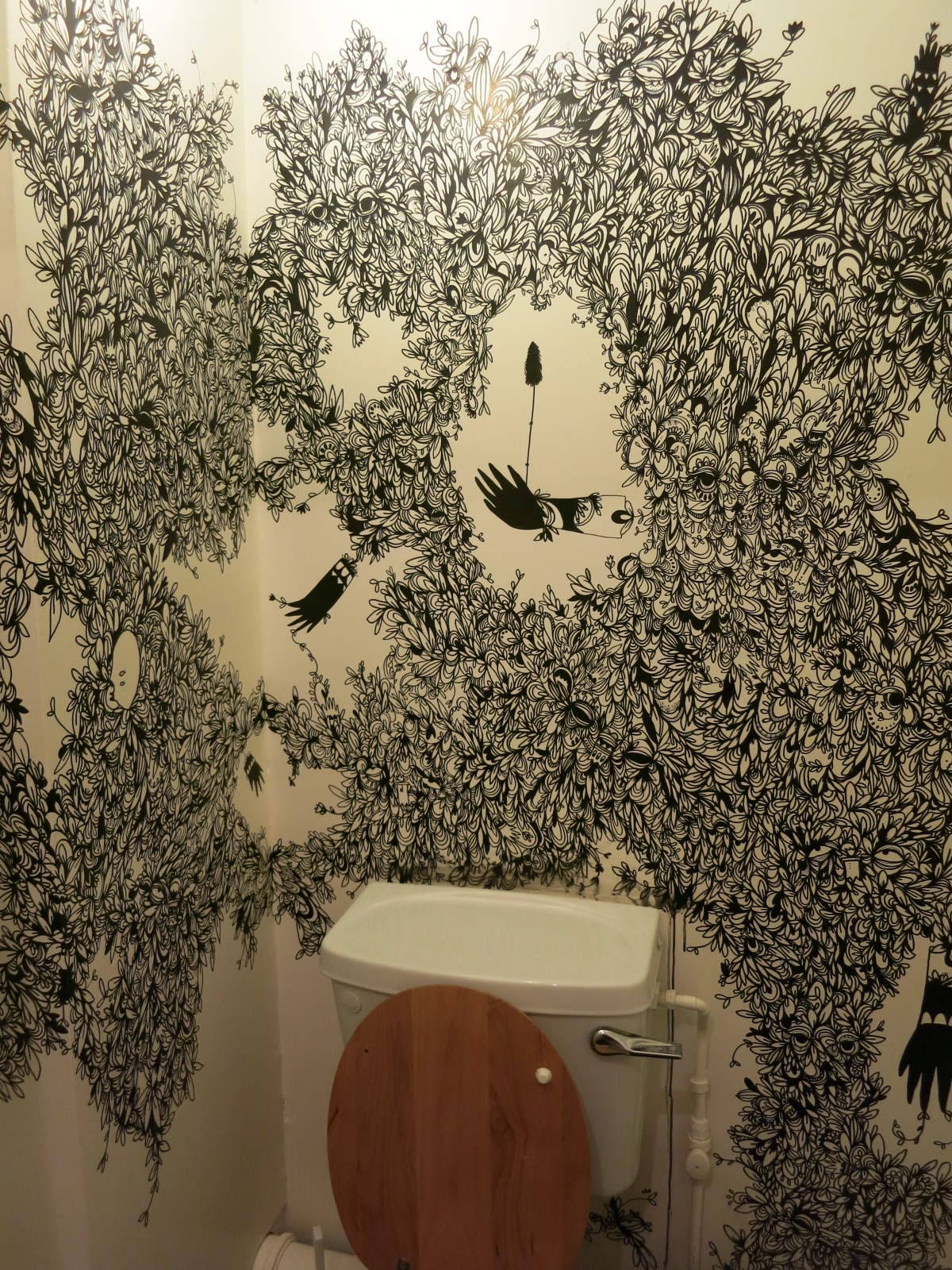 A Rule of Tum Burger Shop 32 Audrey St, Hereford (their loo!)