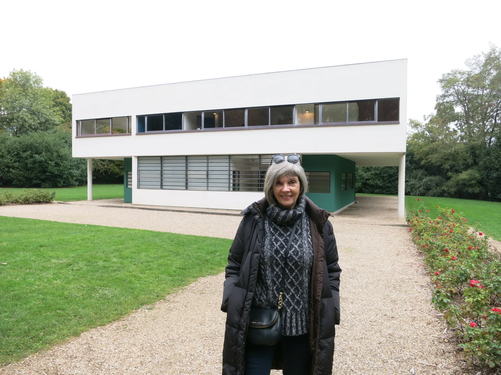 La Villa Savoye, Poissy, France. Designed by Le Corbusier and Pierre Jeanneret in 1928