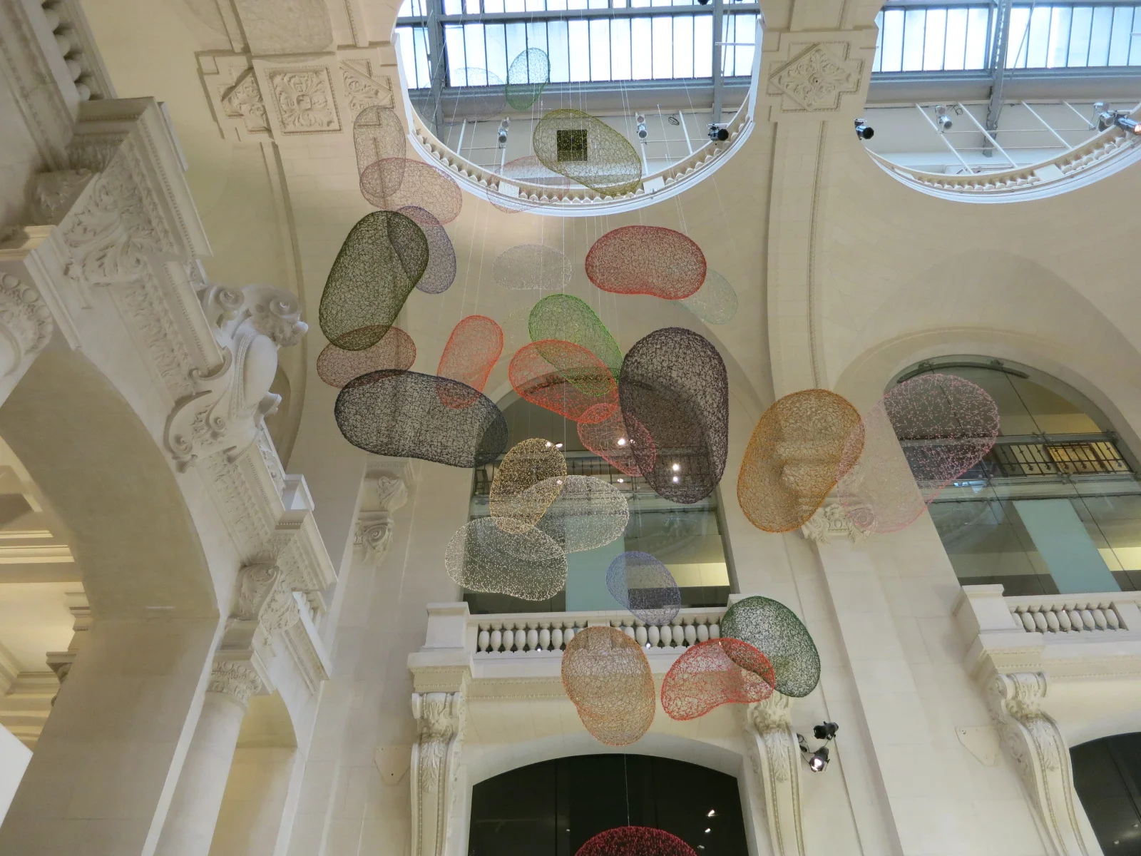 Musee des Art Decoratifs, Paris. 'Korea Now' exhibition 2015. This installation is by Lee Sung-keun.