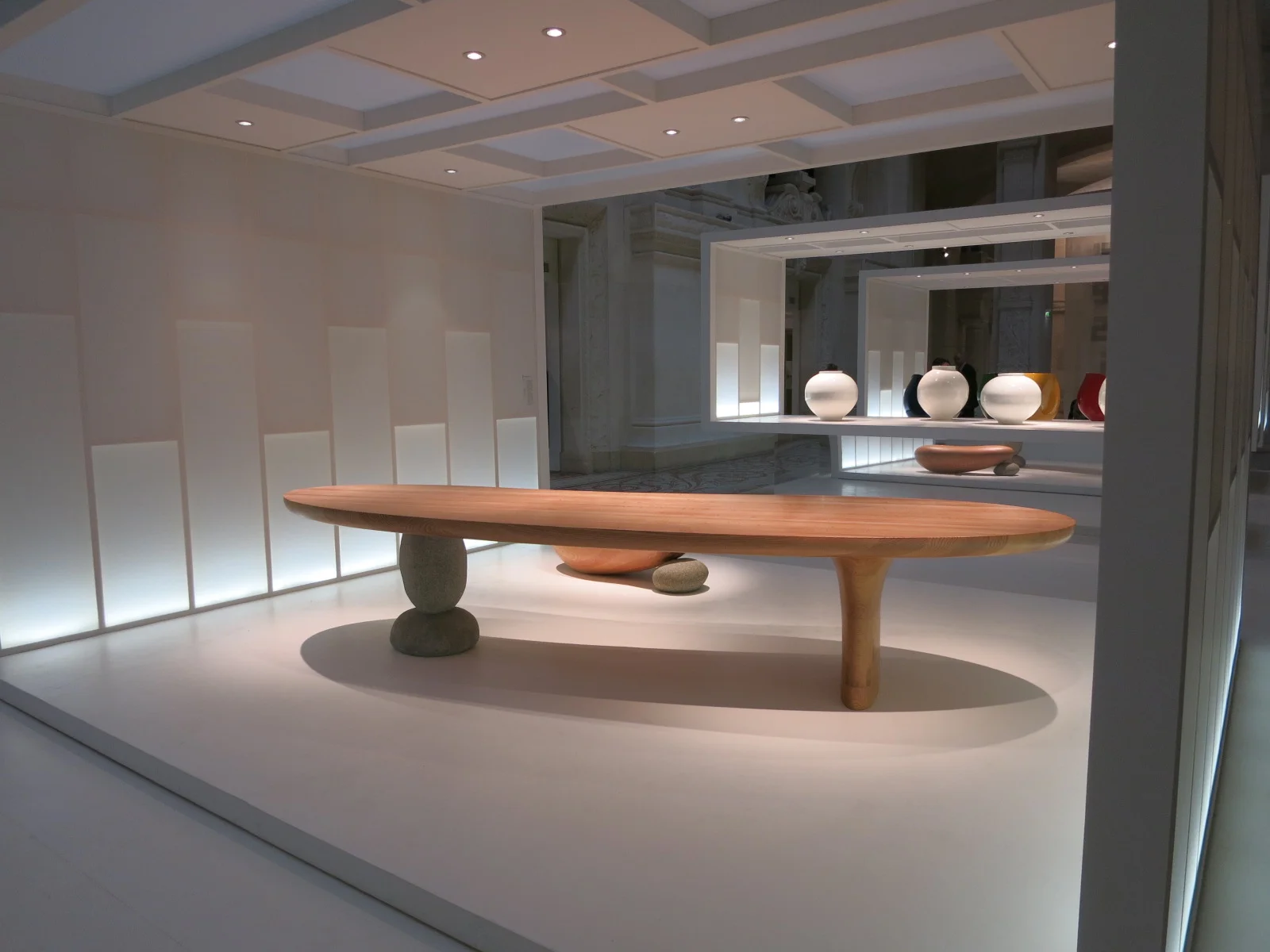 Musee des Art Decoratifs, Paris. 'Korea Now' exhibition 2015. Table designed by Choi Byung-hoon.