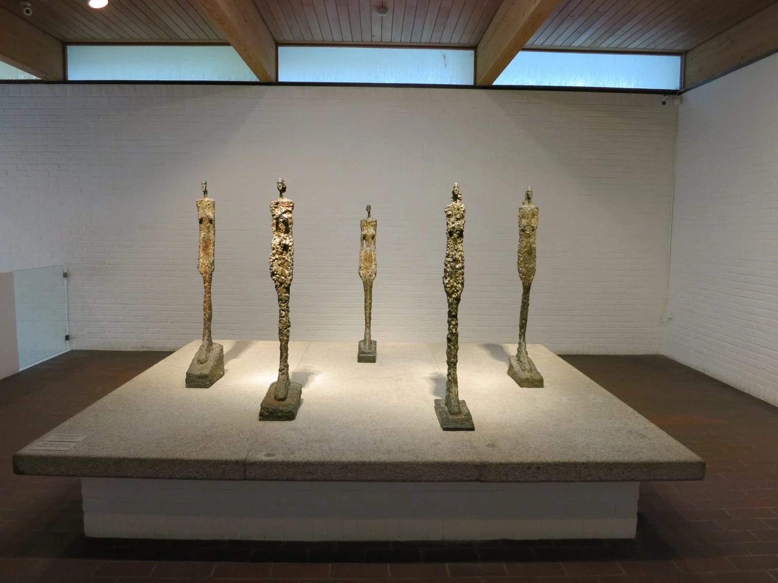 Louisiana Museum of Modern Art, Humlebaek, Denmark. Alberto Giacometti's 'Femmes de Venise' 1956