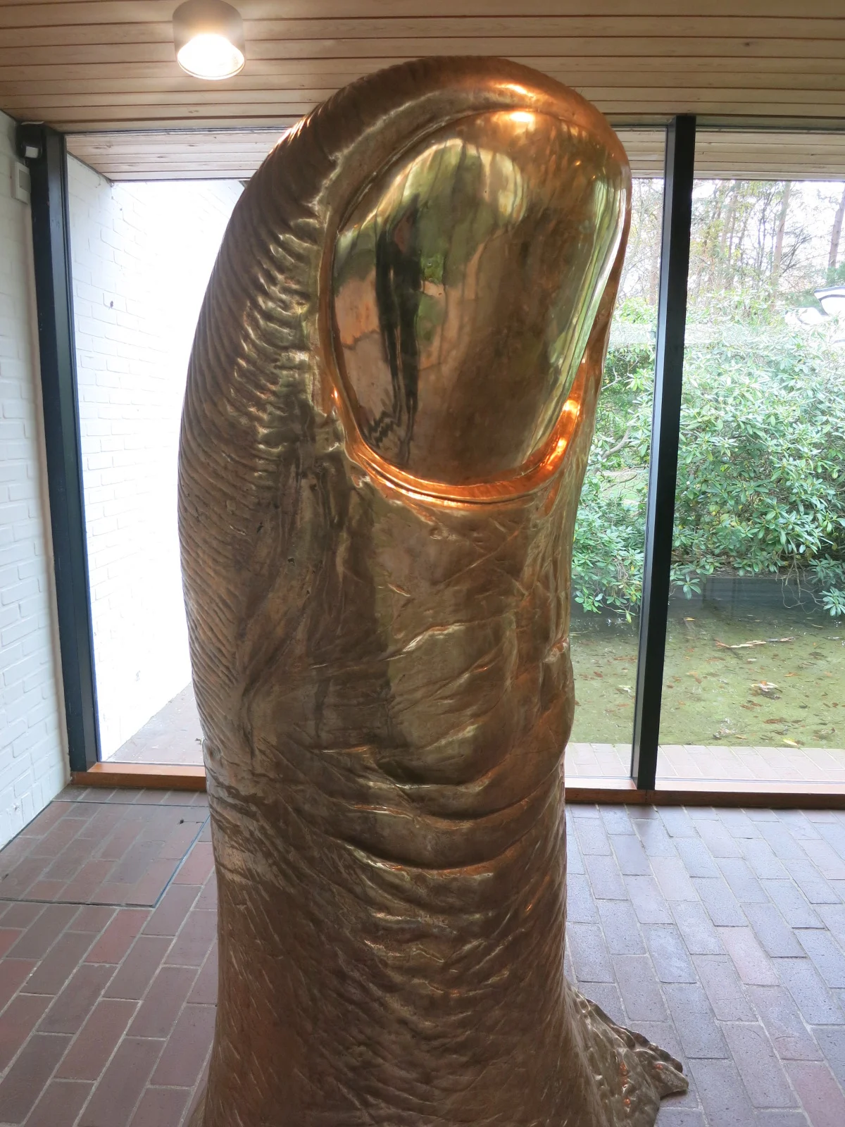 Louisiana Museum of Modern Art, Humlebaek, Denmark. Cesar's 'La Grande Puce' 1968
