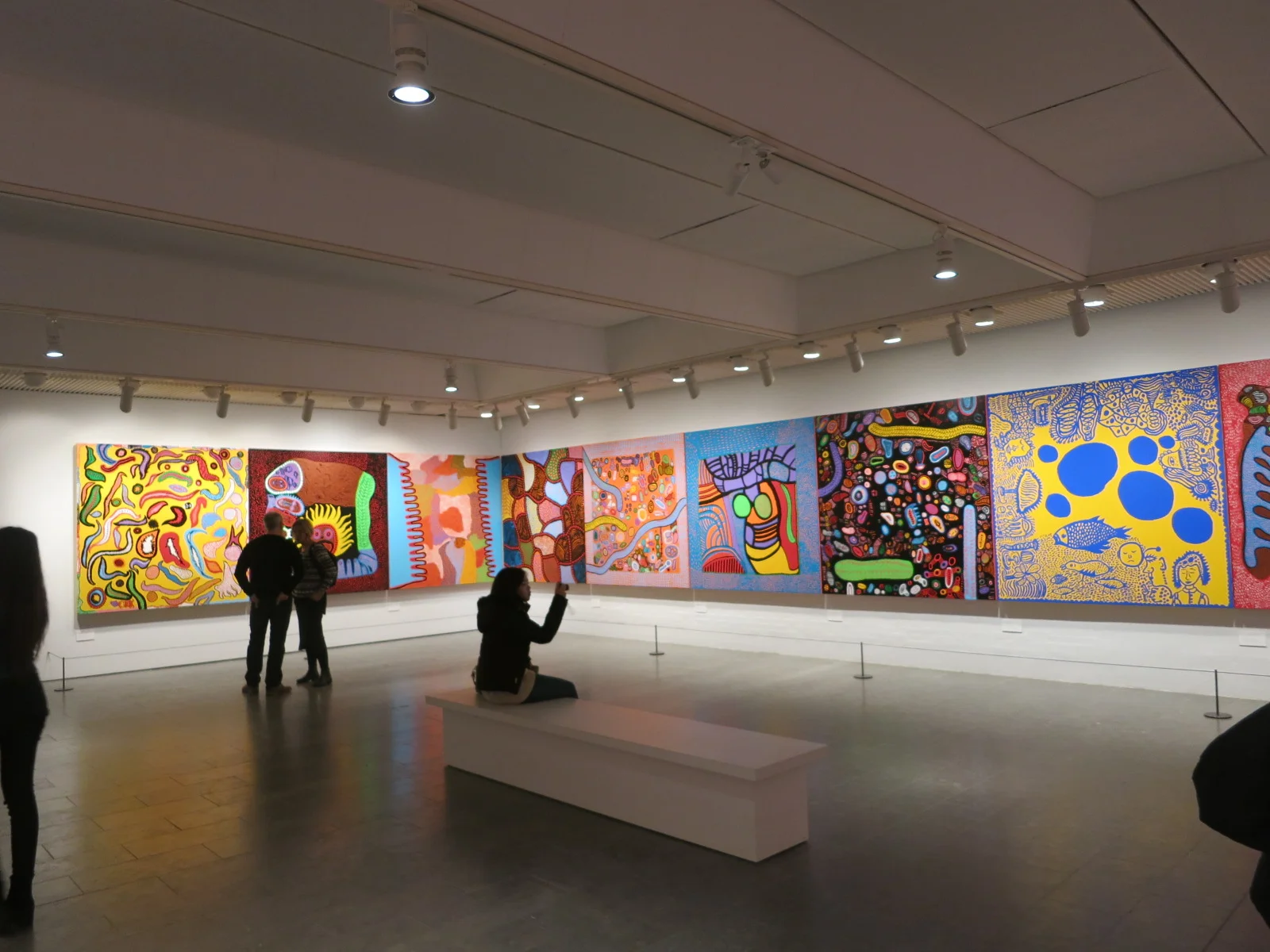 Yayoi Kusama's 'In Infinity' Retrospective exhibition at the Louisiana Museum of Modern Art, Denmark 2015