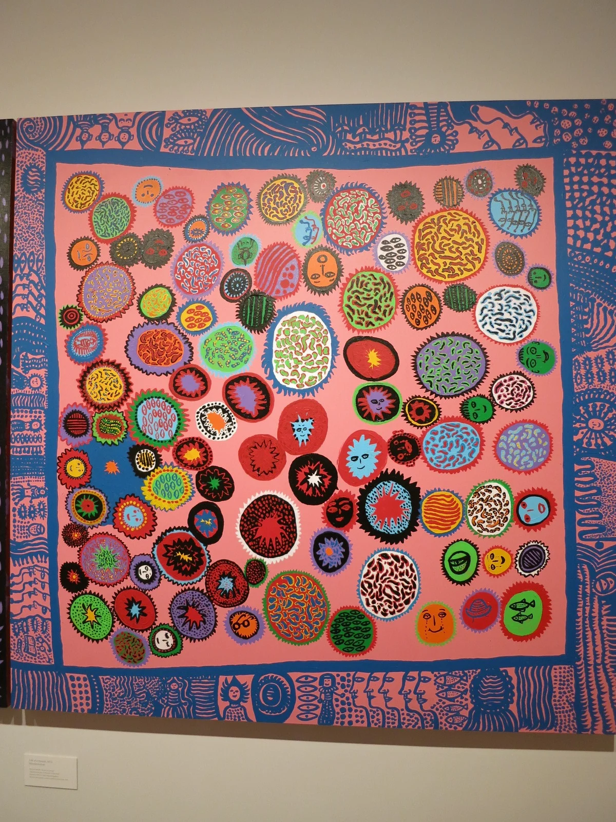 Yayoi Kusama's 'In Infinity' Retrospective exhibition at the Louisiana Museum of Modern Art, Denmark 2015. 'Life of a Human' 2014