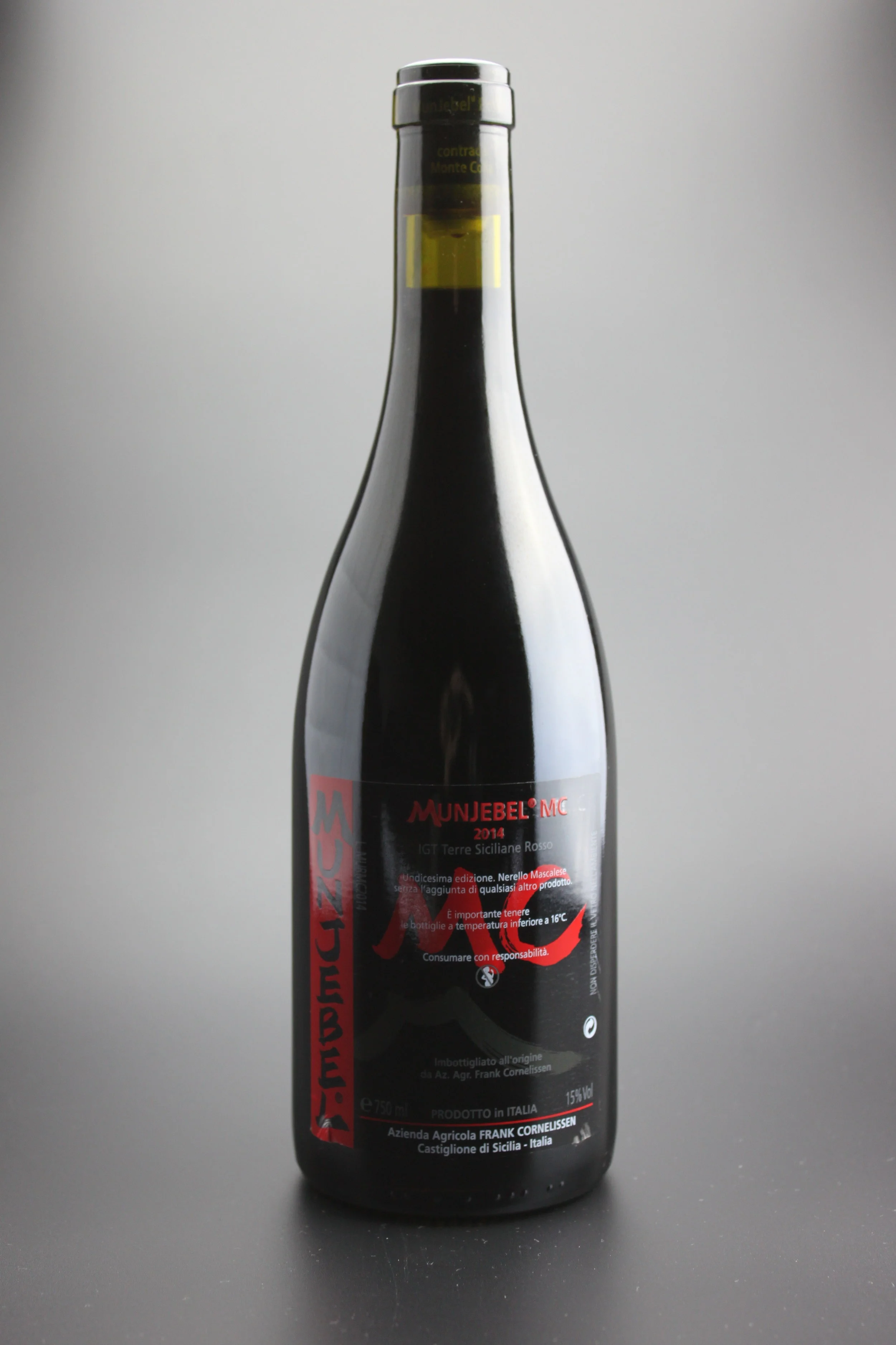 Sommelier at Home Frank Cornelissen Munjebel MC 2014