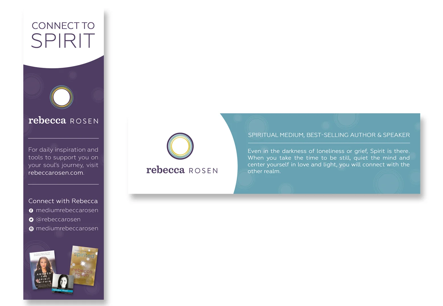 Rebecca Rosen Promotional Bookmark