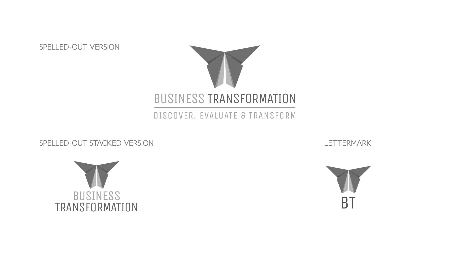 Business Transformation - Early Logo Pitch "A"
