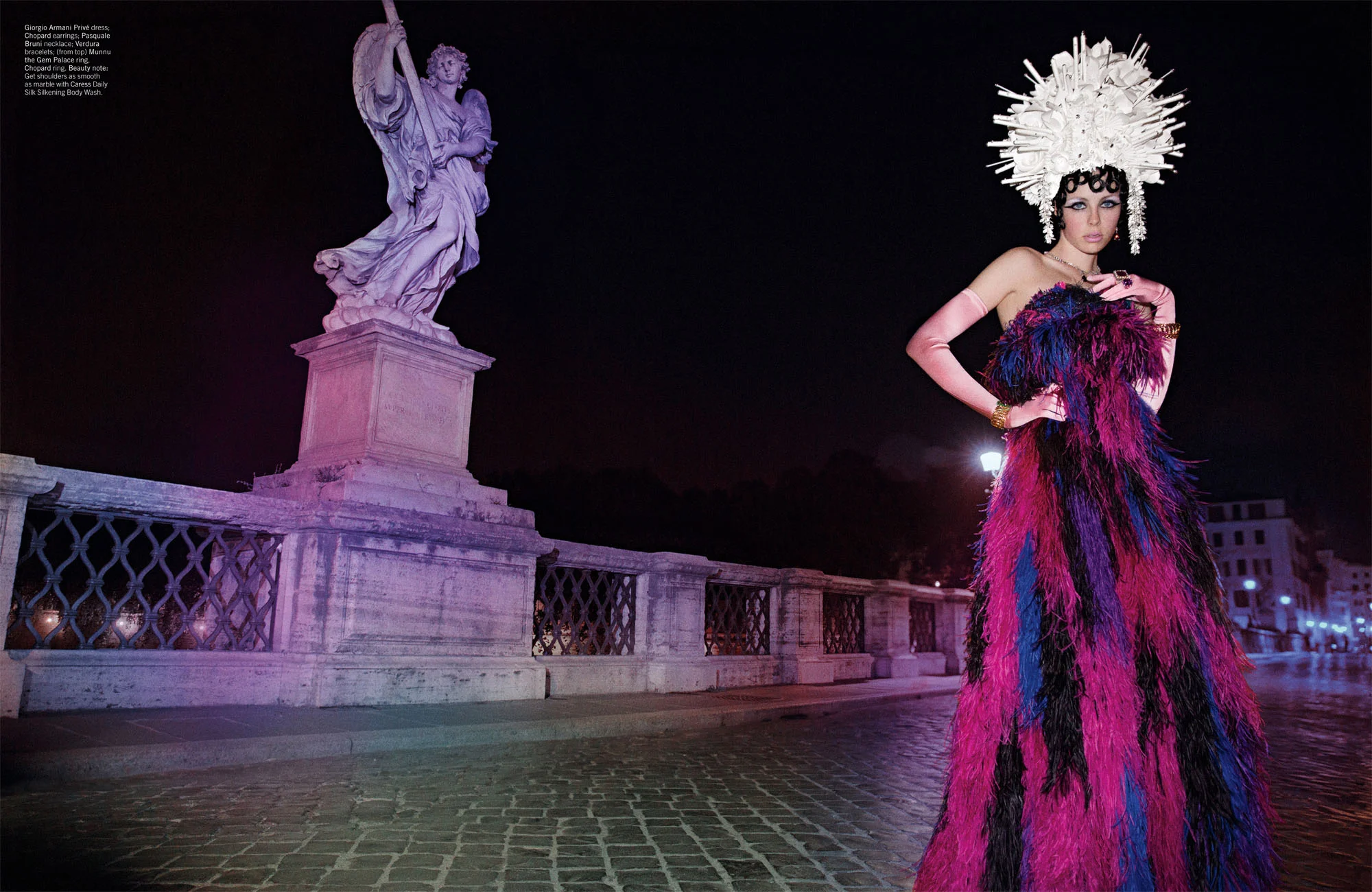 W MAGAZINE Oct 2015, Photo: Inez & Vinoodh, Styled by Edward Enninful