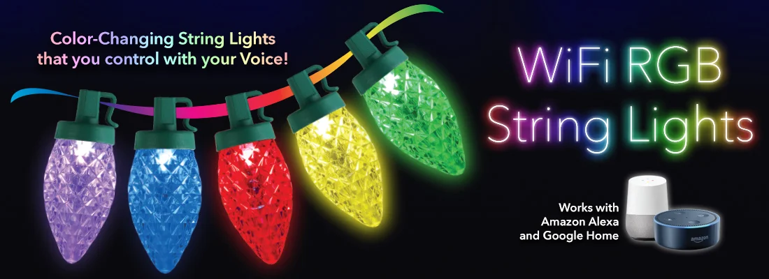 google home string lights