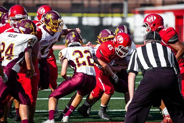 Photos from yesterday&rsquo;s game are on the website! Not as many as I wanted, got more video then photos yesterday but I believe these capture the day pretty well #Redmen #photos #homecoming #biggerhearts